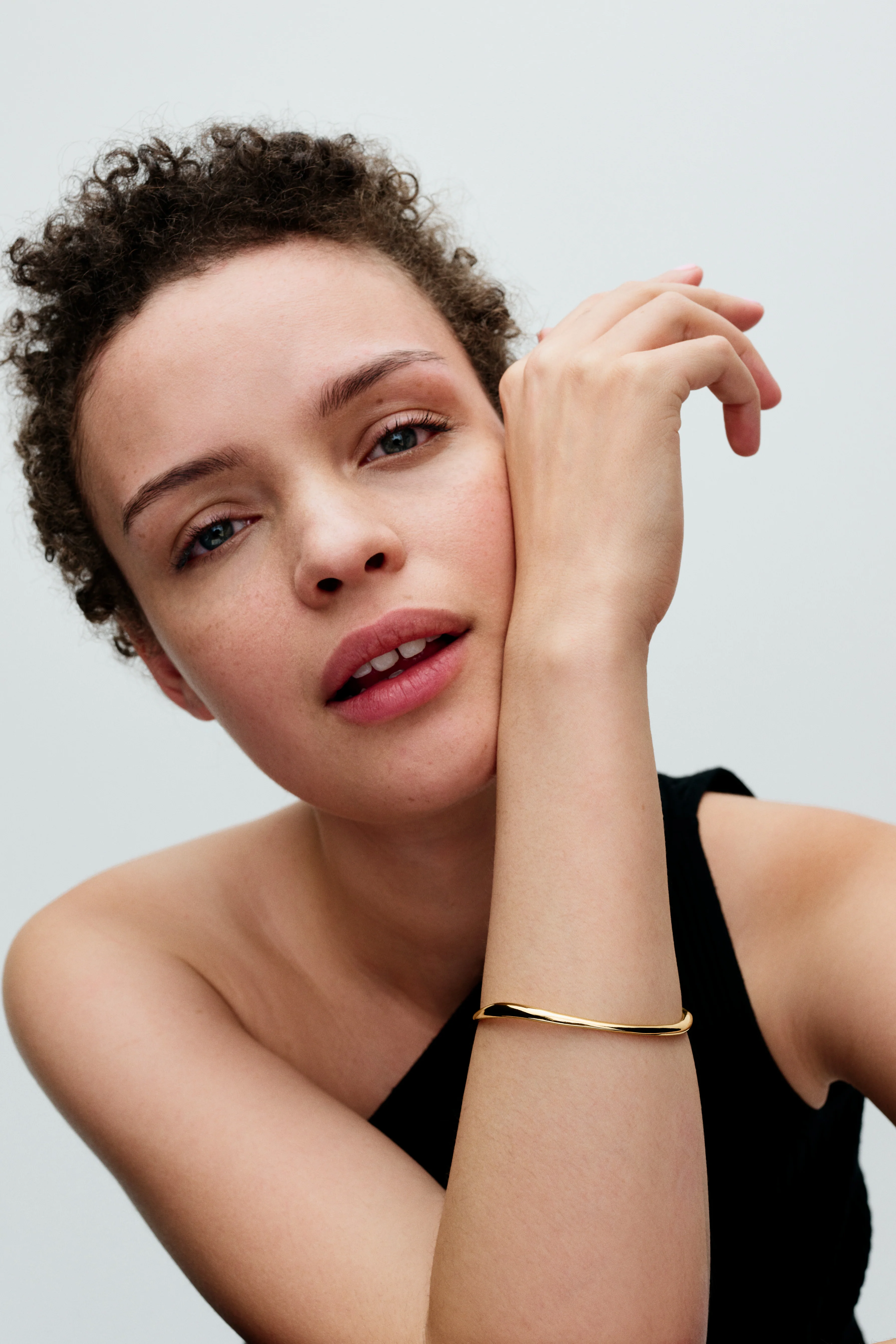 14K Gold-Plated Bangle - Image 3