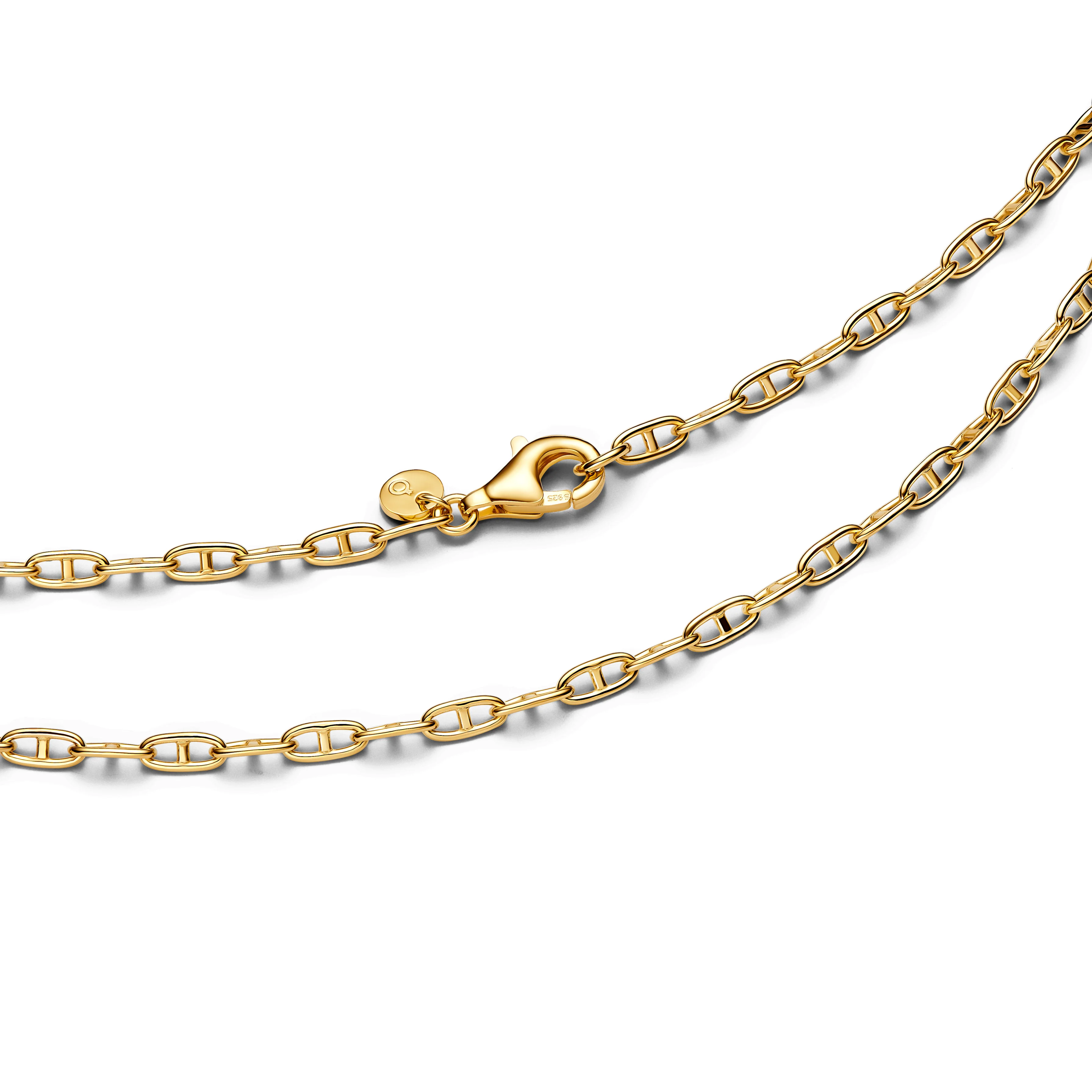 14K Gold-Plated Necklace - Image 3
