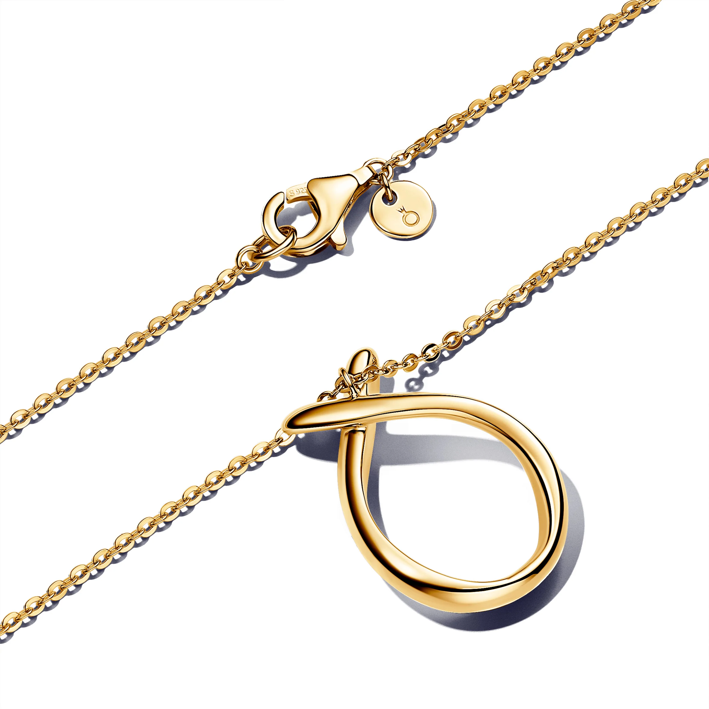 14K Gold-Plated Pendant Necklace - Image 3