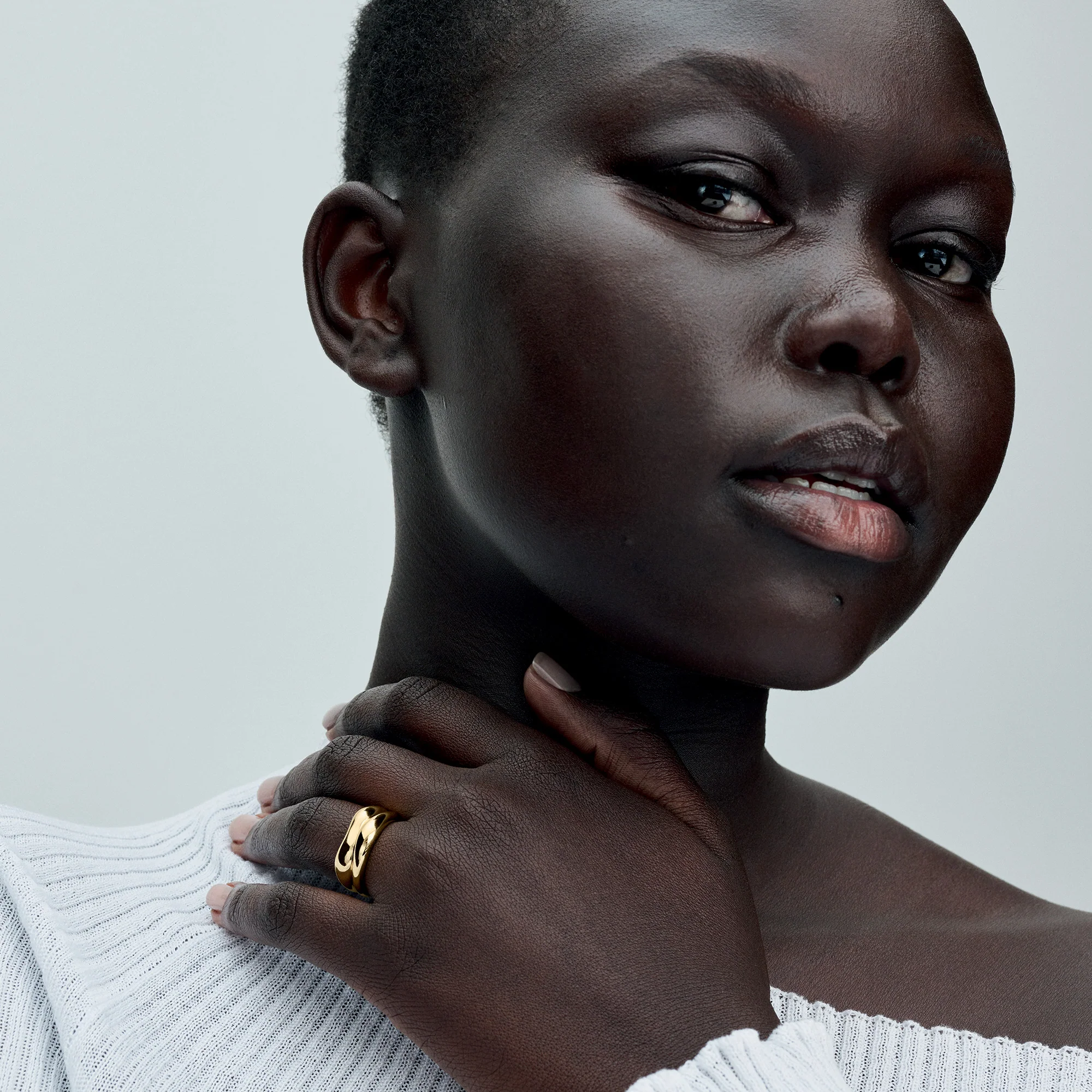 14K Gold-Plated Ring Set - Image 3