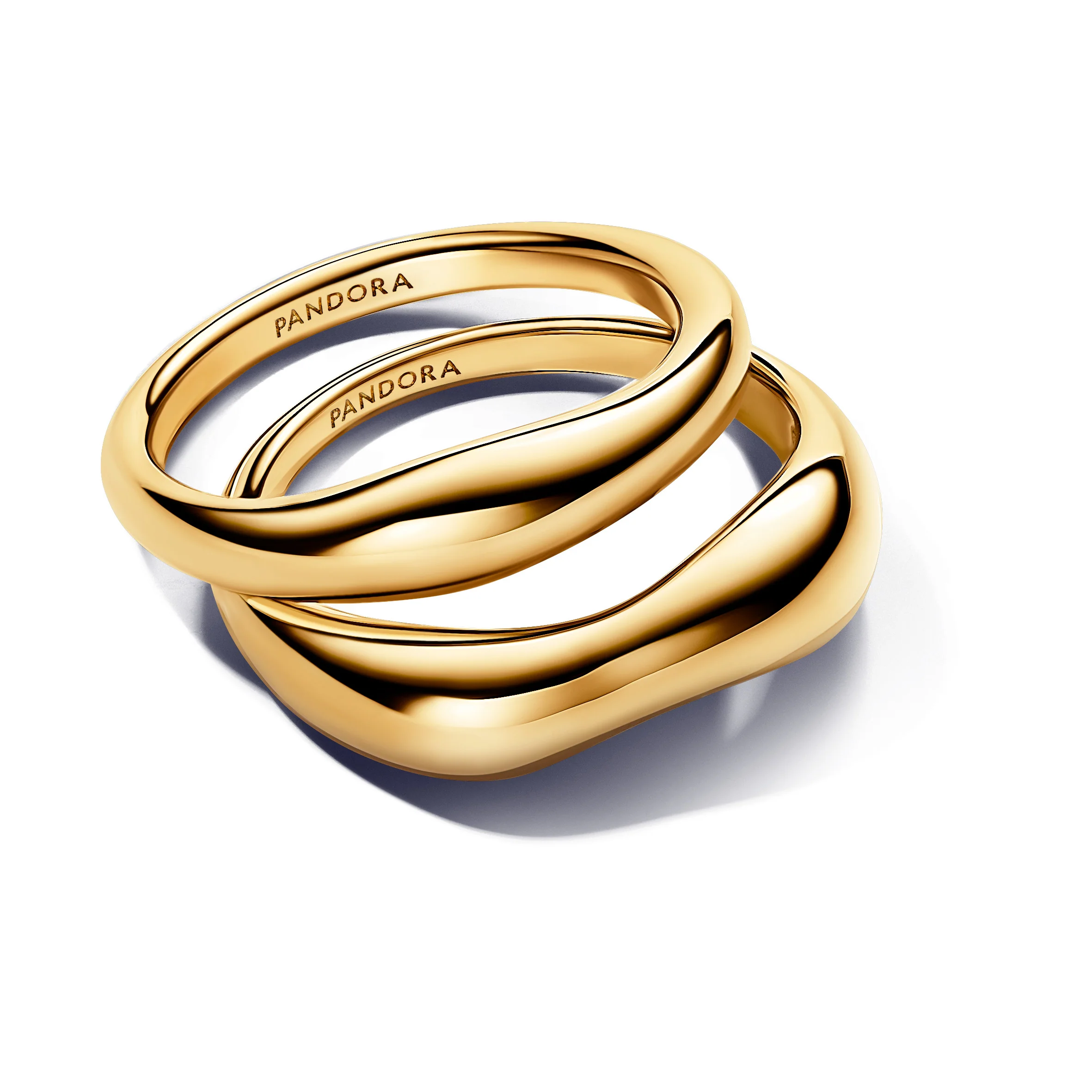14K Gold-Plated Ring Set - Image 4