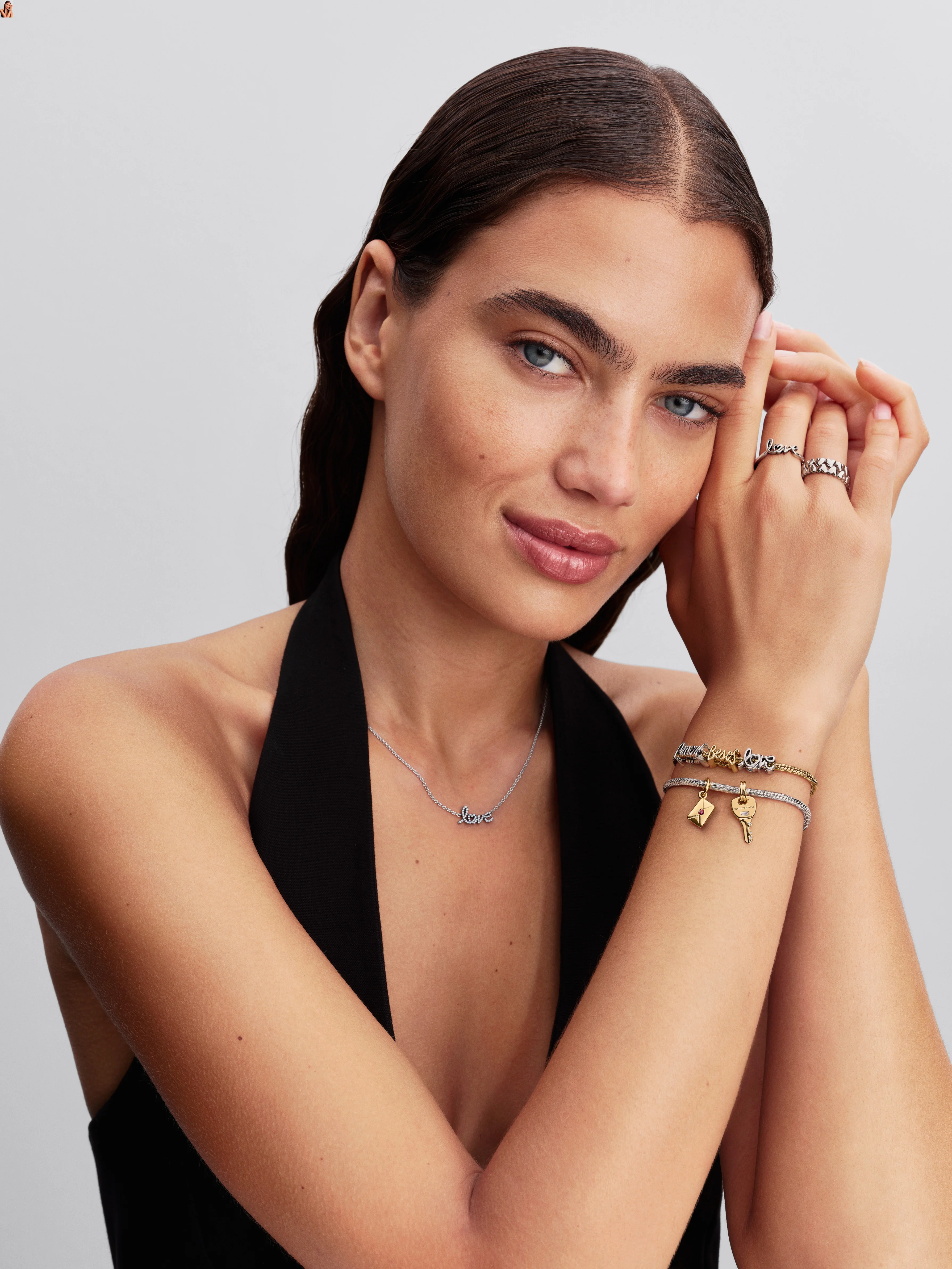 Amore Sterling Silver Charm - Image 4
