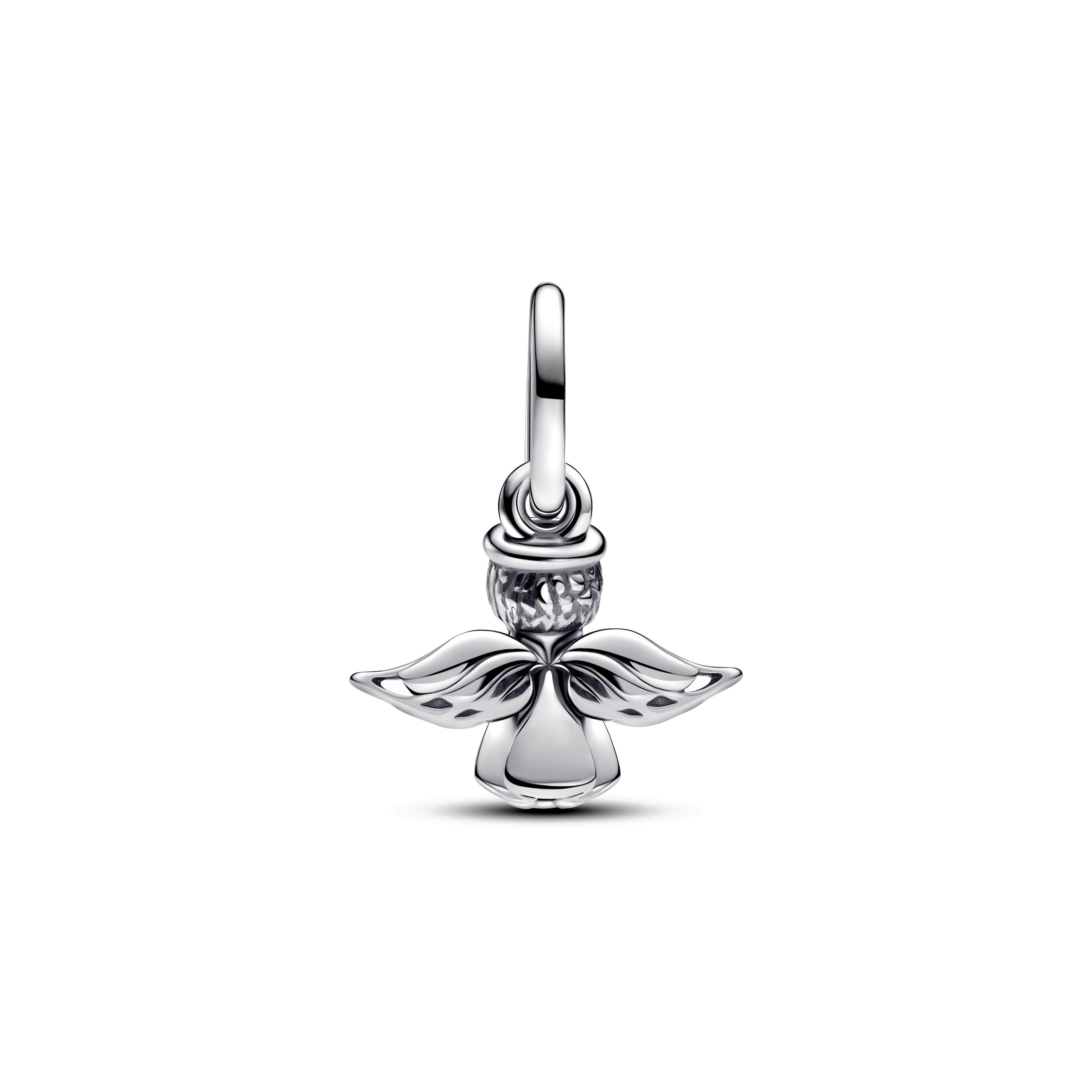 Angel Sterling Silver Dangle With Clear Cubic Zirconia - Image 3