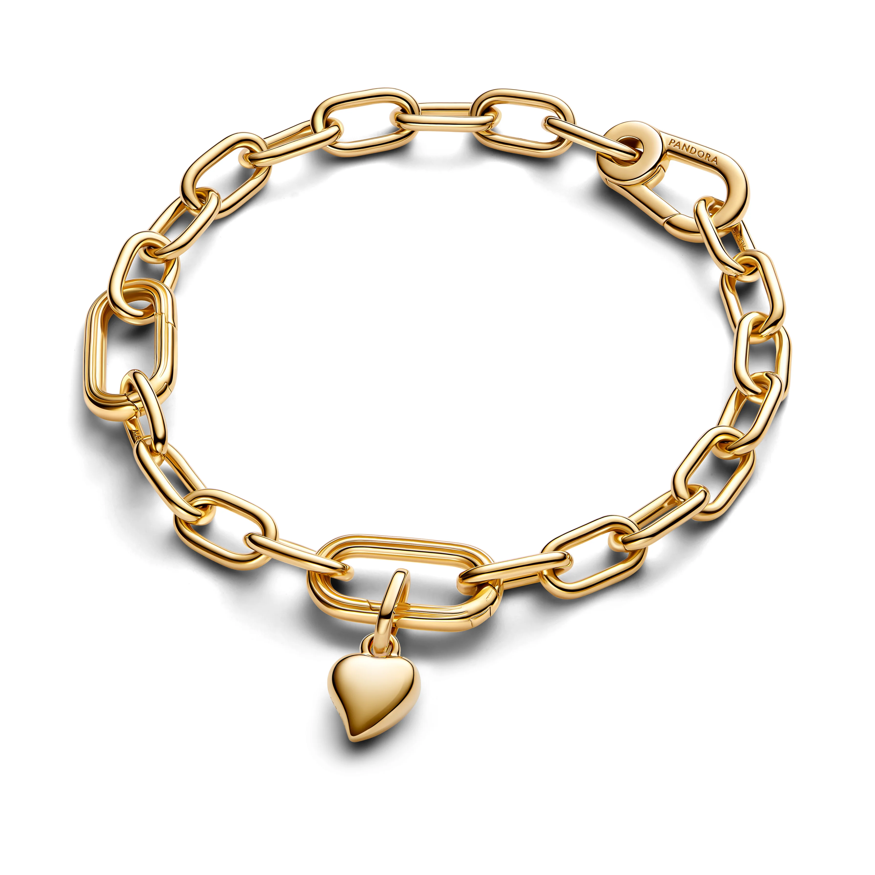 Asymmetrical Heart 14K Gold-Plated Mini Dangle - Image 3