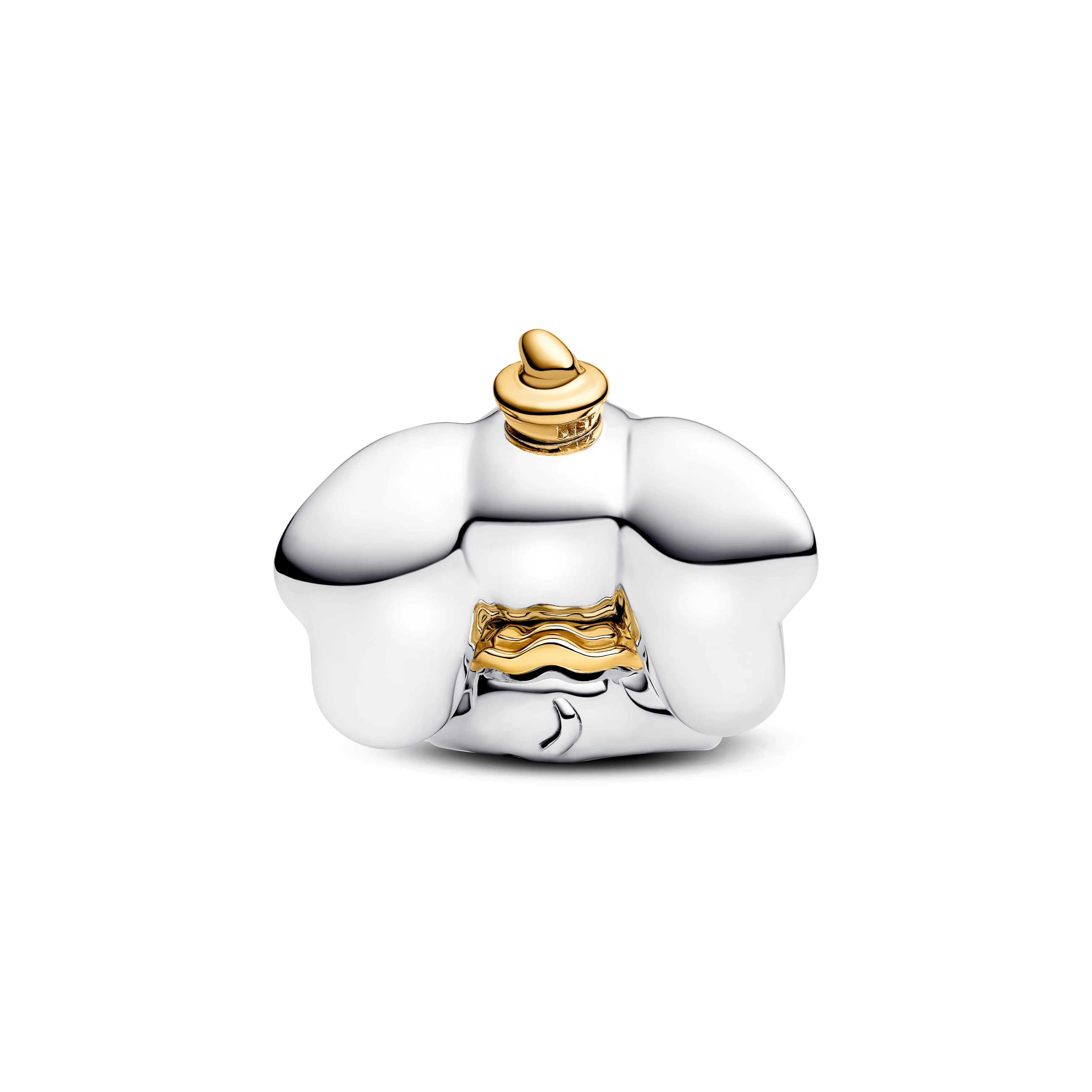 Disney Dumbo Sterling Silver And 14K Gold-Plated Charm With Glittery Pink And Purple Enamel - Image 3