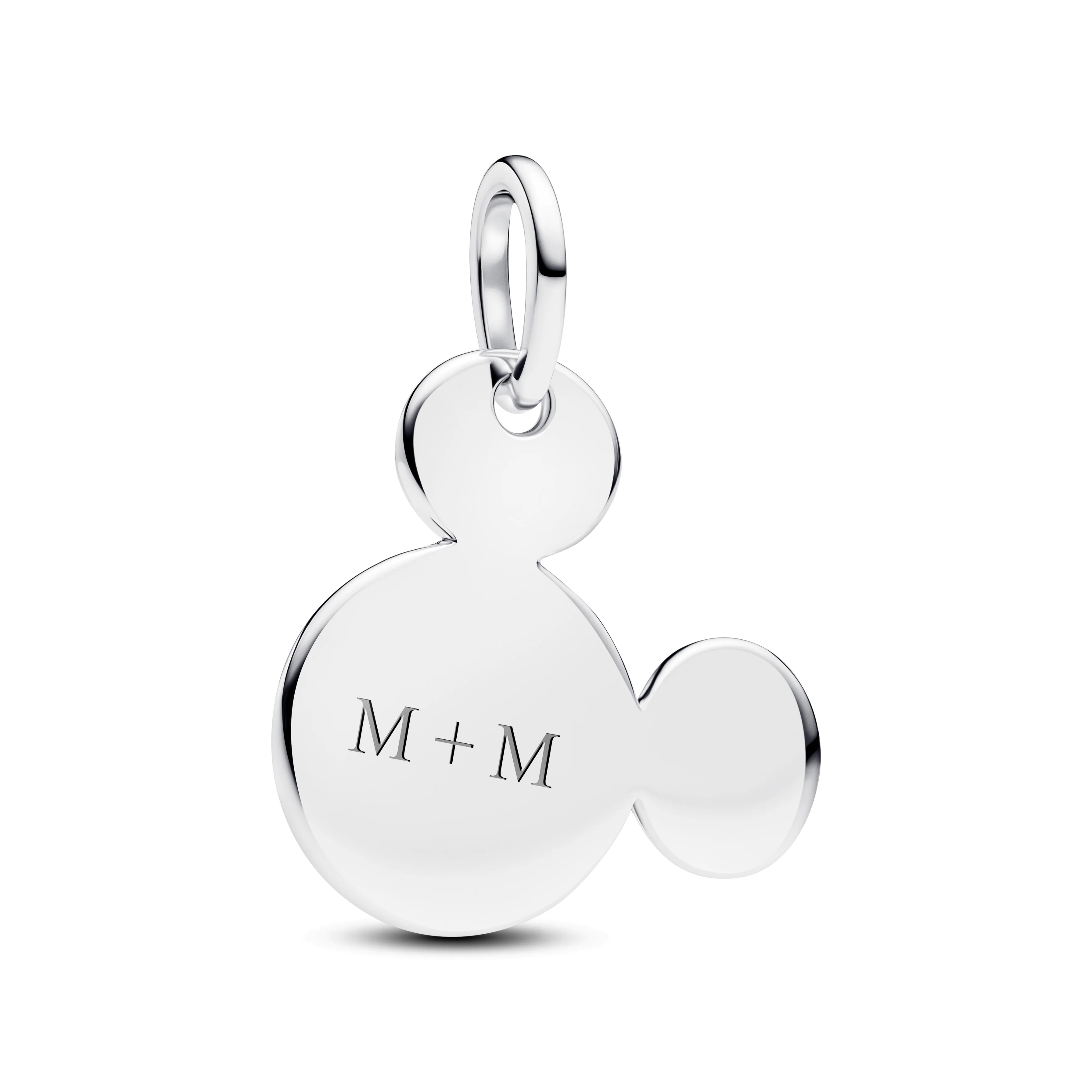 Disney Engravable Mickey Mouse Sterling Silver Dangle - Image 5
