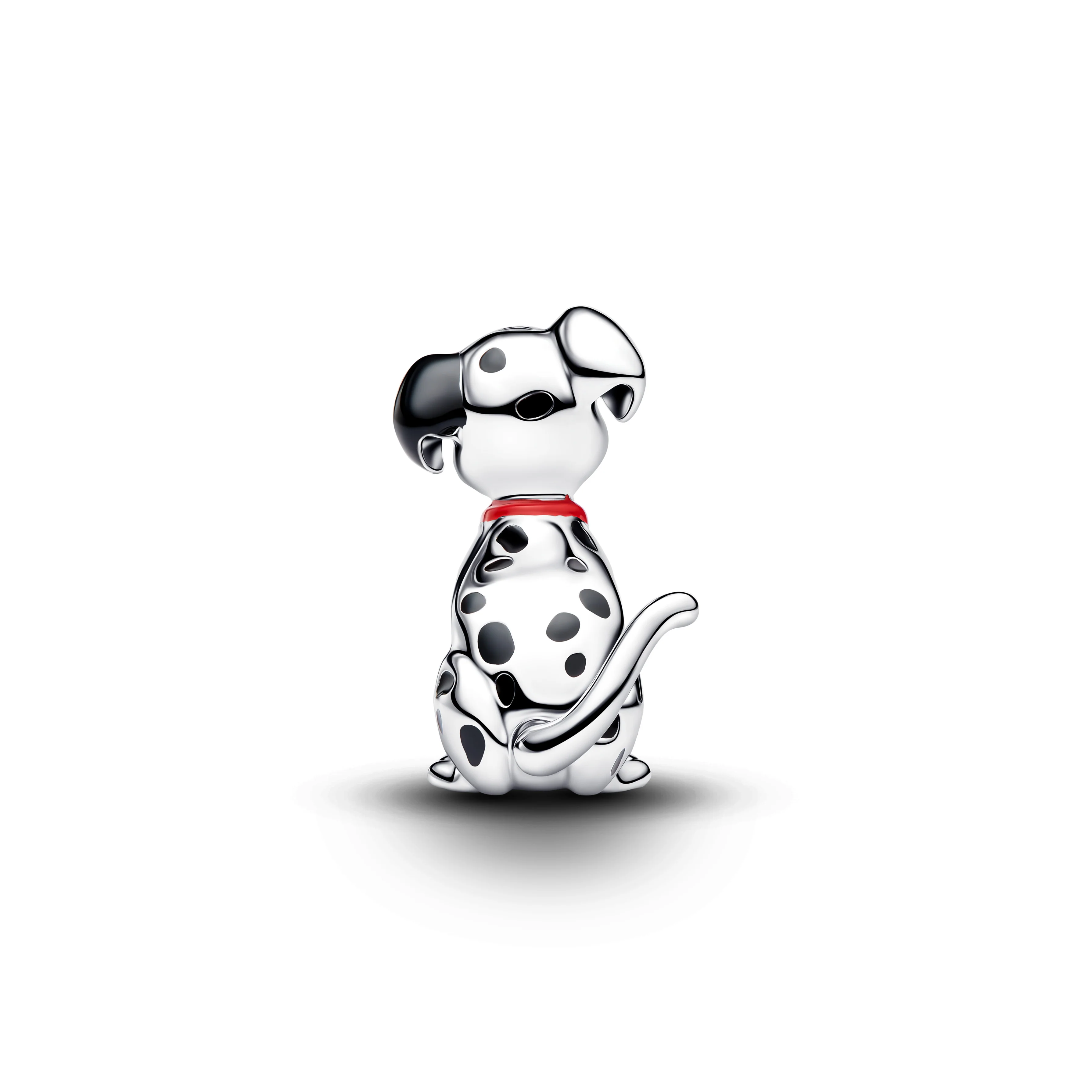 Disney Patch Sterling Sillver Charm With Red, Pink And Black Enamel - Image 2