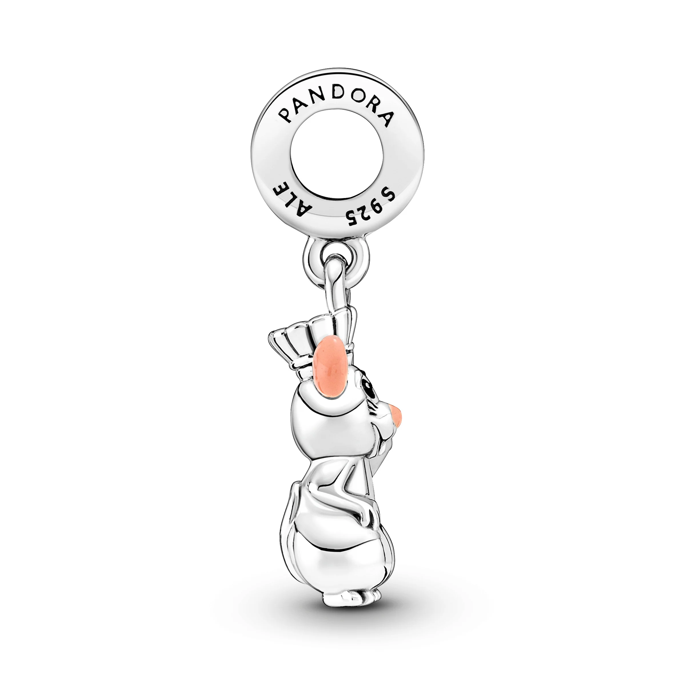 Disney Pixar Remy Sterling Silver Dangle With Pink And Black Enamel - Image 5