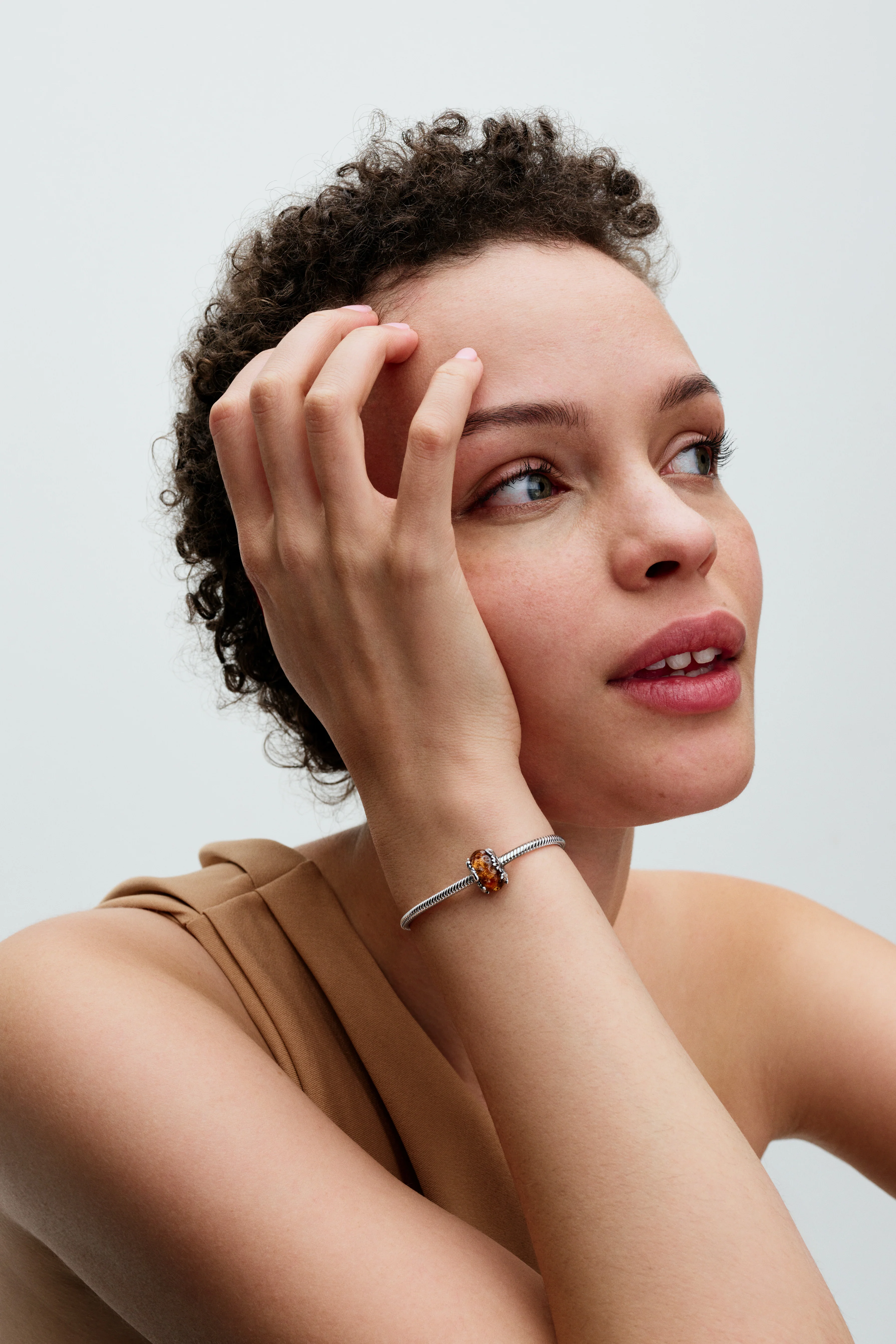 Disney The Lion King Sterling Silver Charm With Glitter Aventurine And Burnt Orange Murano Glass - Image 6