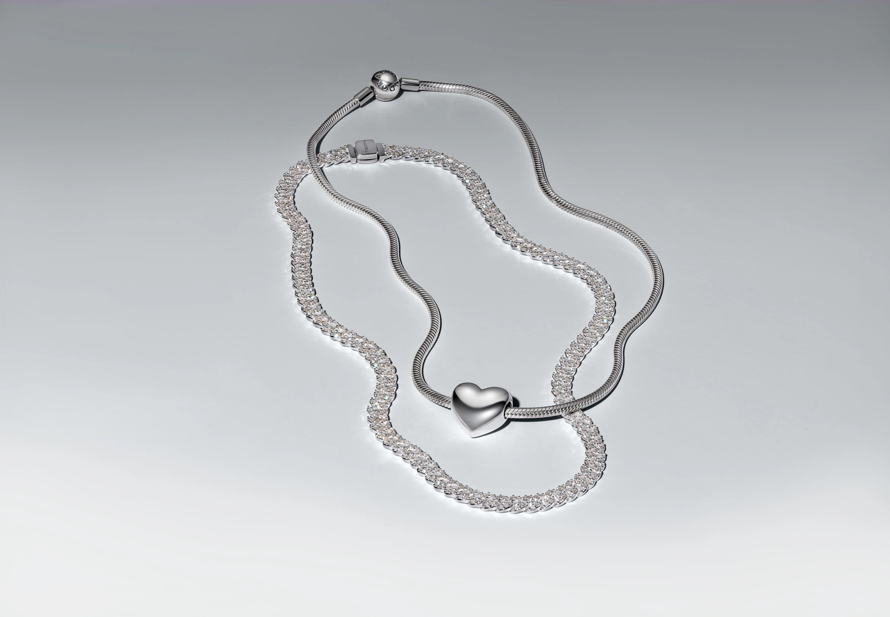 Engravable Large Heart Sterling Silver Charm - Image 6