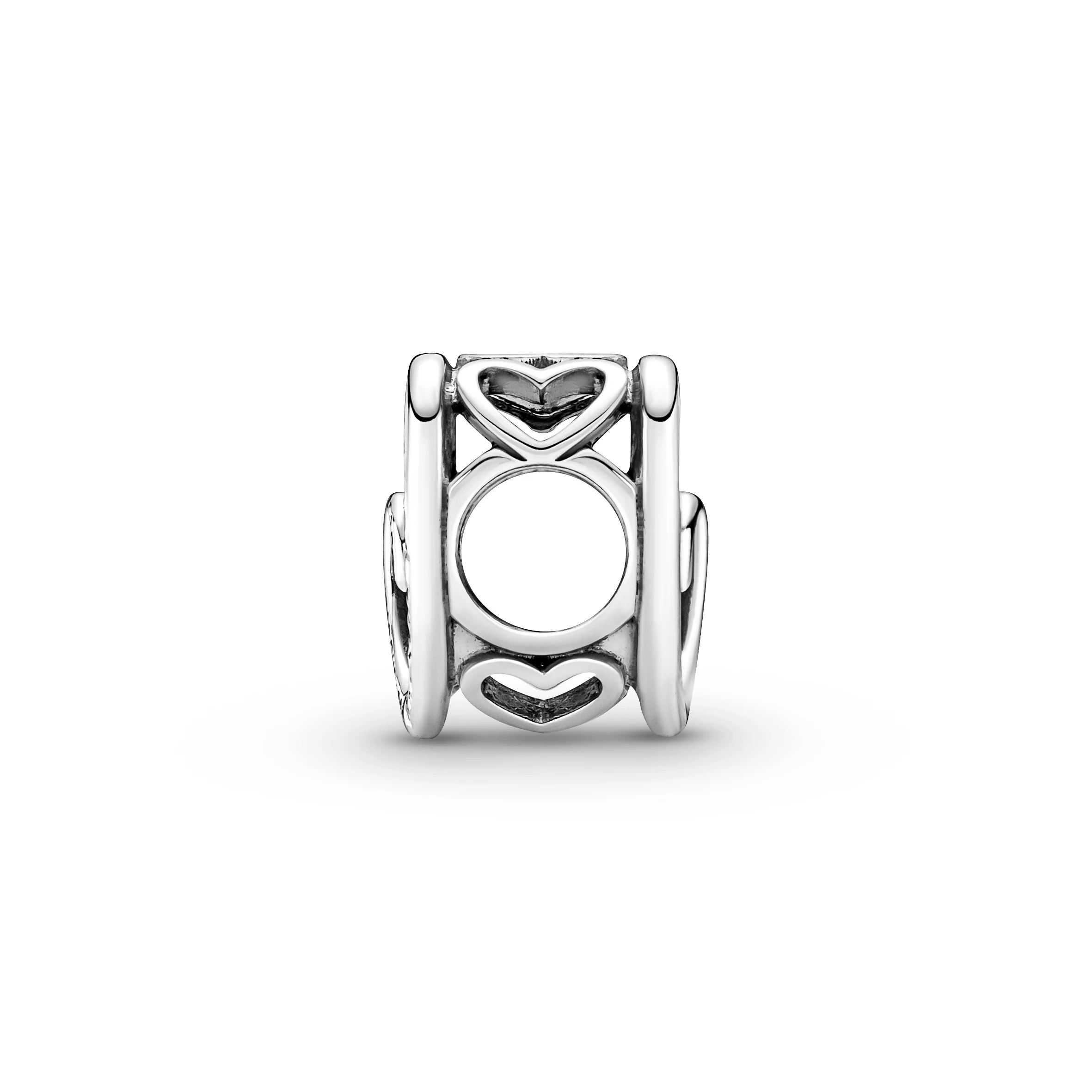 Entwined Hearts Sterling Silver Charm - Image 6