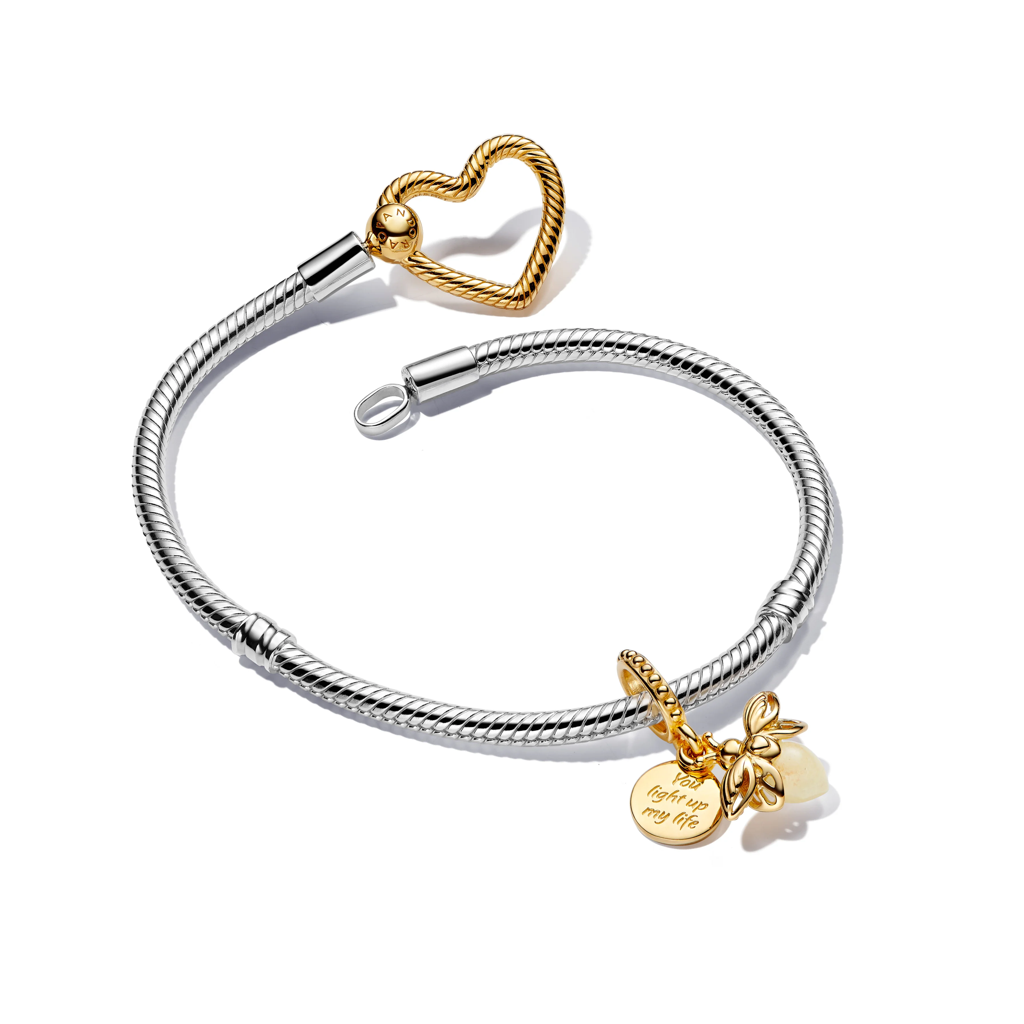 Firefly 14K Gold-Plated Dangle With Yellow Photoluminescent Glass - Image 4