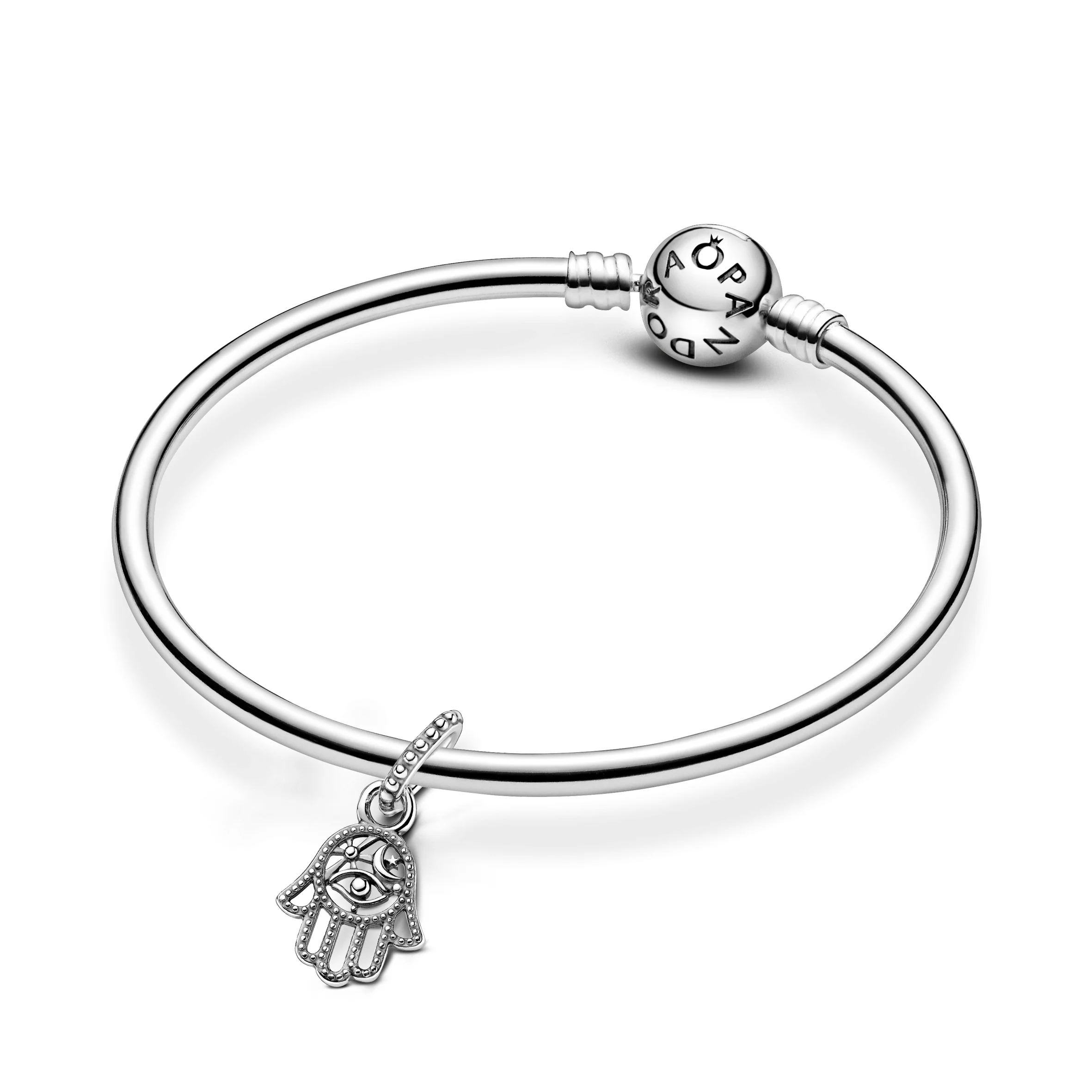 Hamsa Hand Sterling Silver Dangle - Image 8