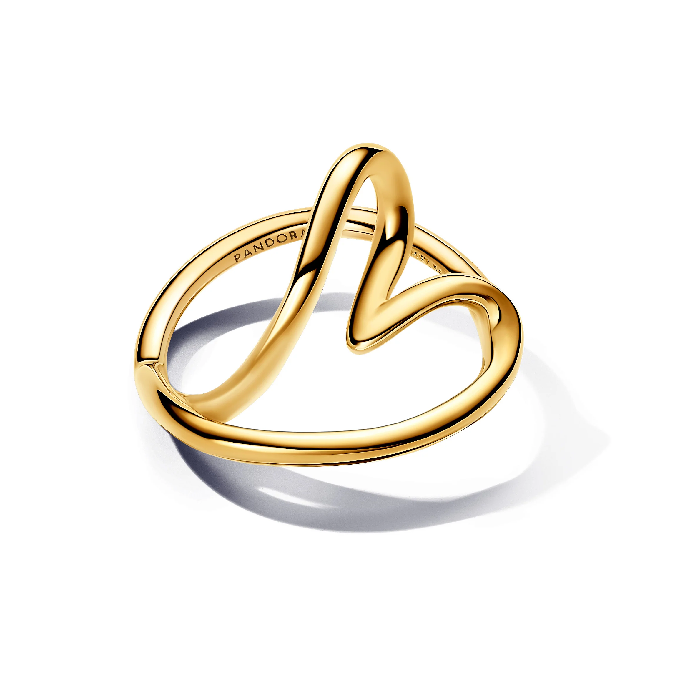 Heart 14K Gold-Plated Ring - Image 3
