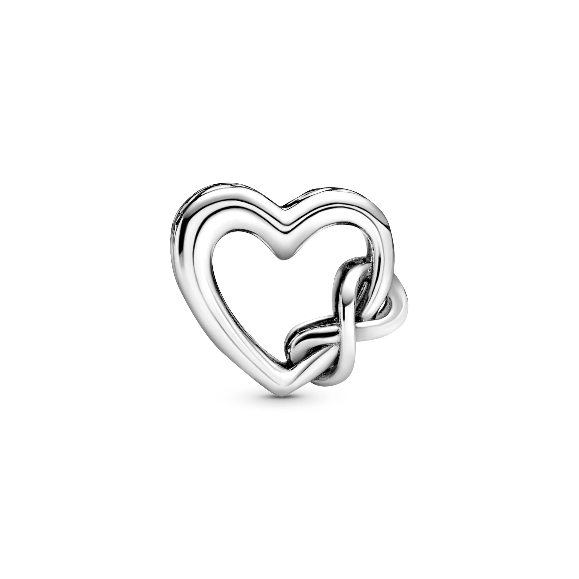 Heart And Infinity Sterling Silver Charm - Image 7