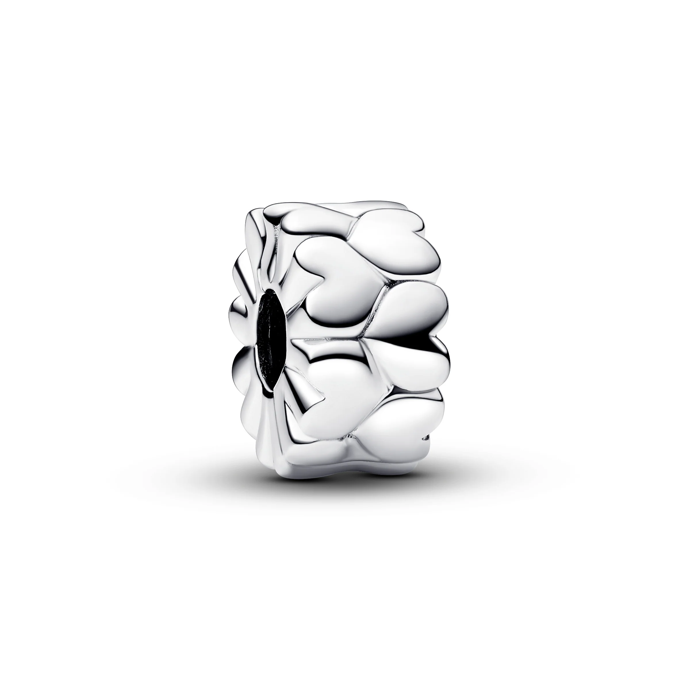 Hearts Sterling Silver Clip - Image 3