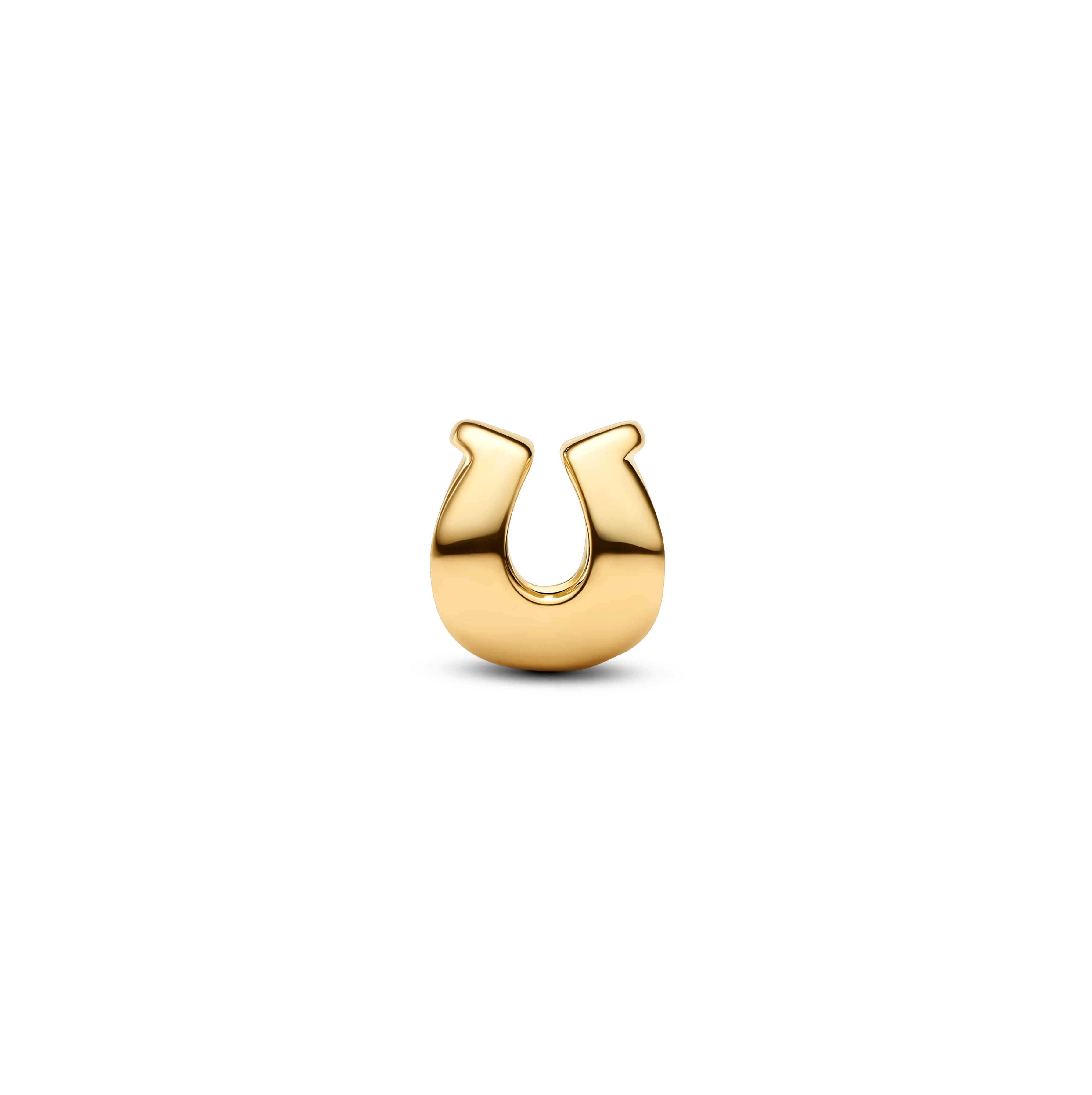Horse Shoe 14K Gold-Plated Mini Charm - Image 5