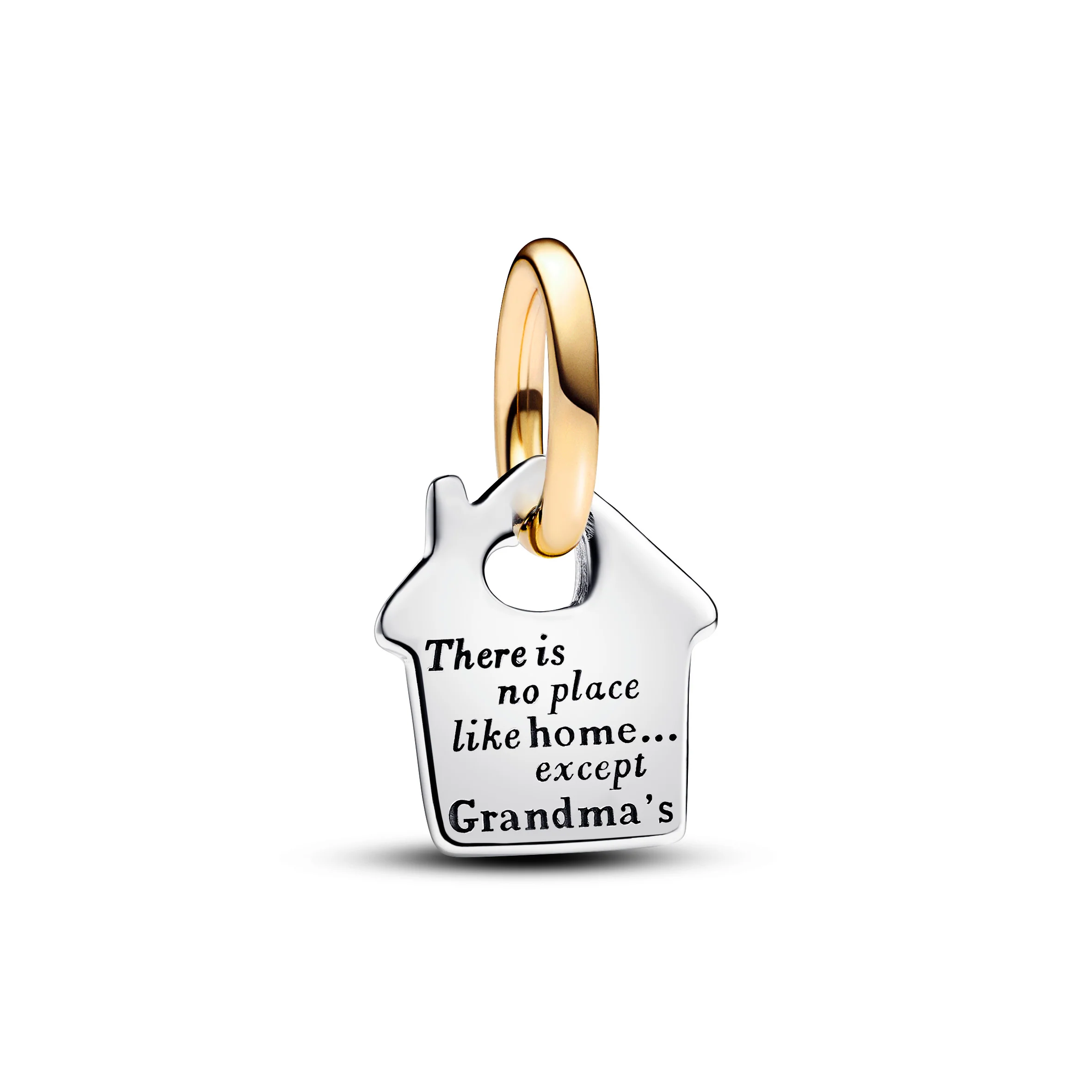 House Sterling Silver And 14K Gold-Plated Dangle