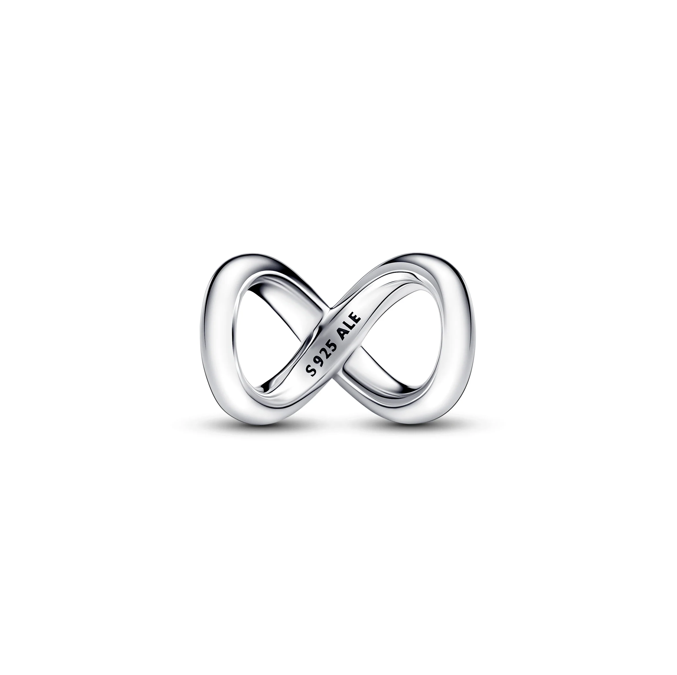 Infinity Symbol Sterling Silver Charm - Image 3