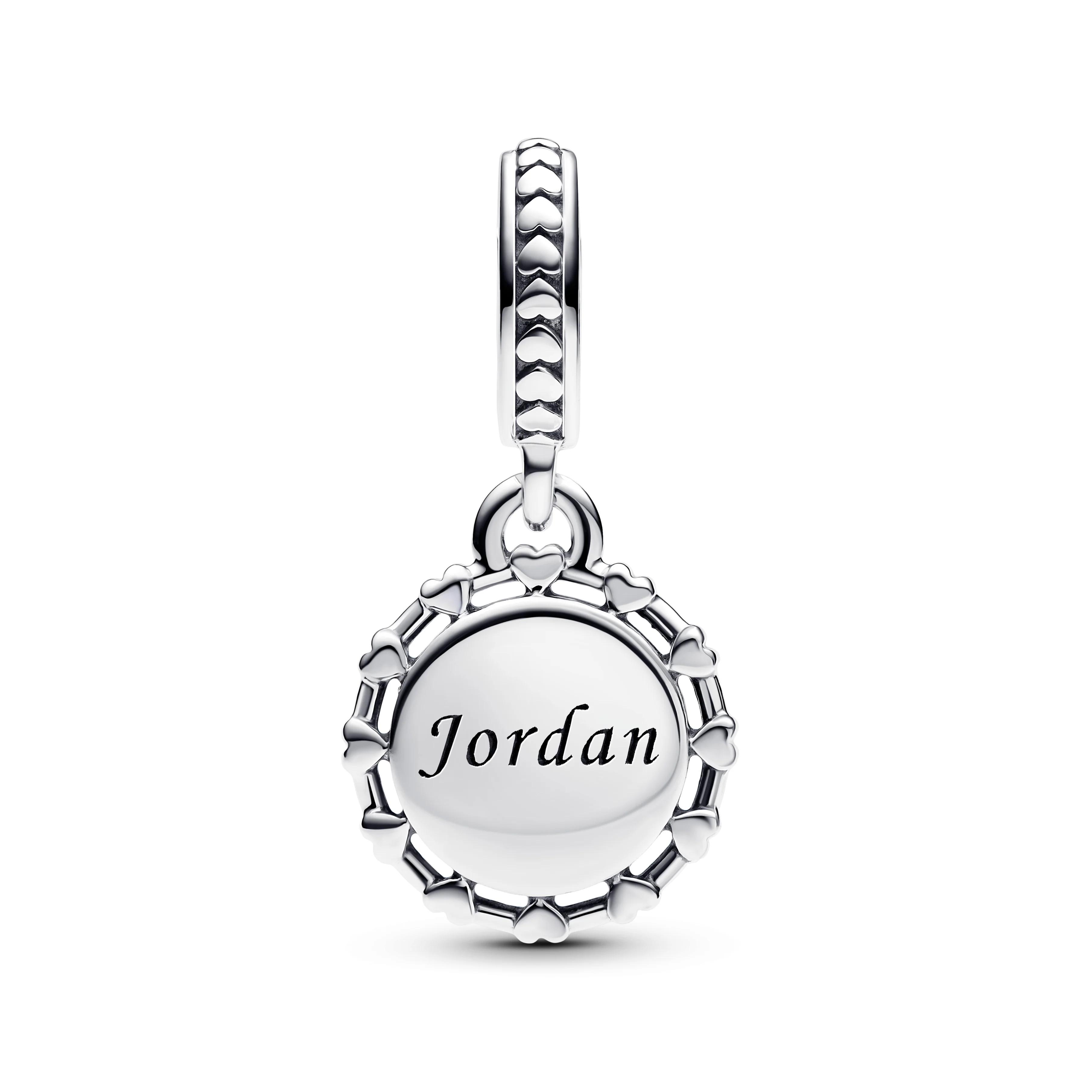 Jordan Sterling Silver Dangle With Red, Black, Green And White Enamel - Image 2
