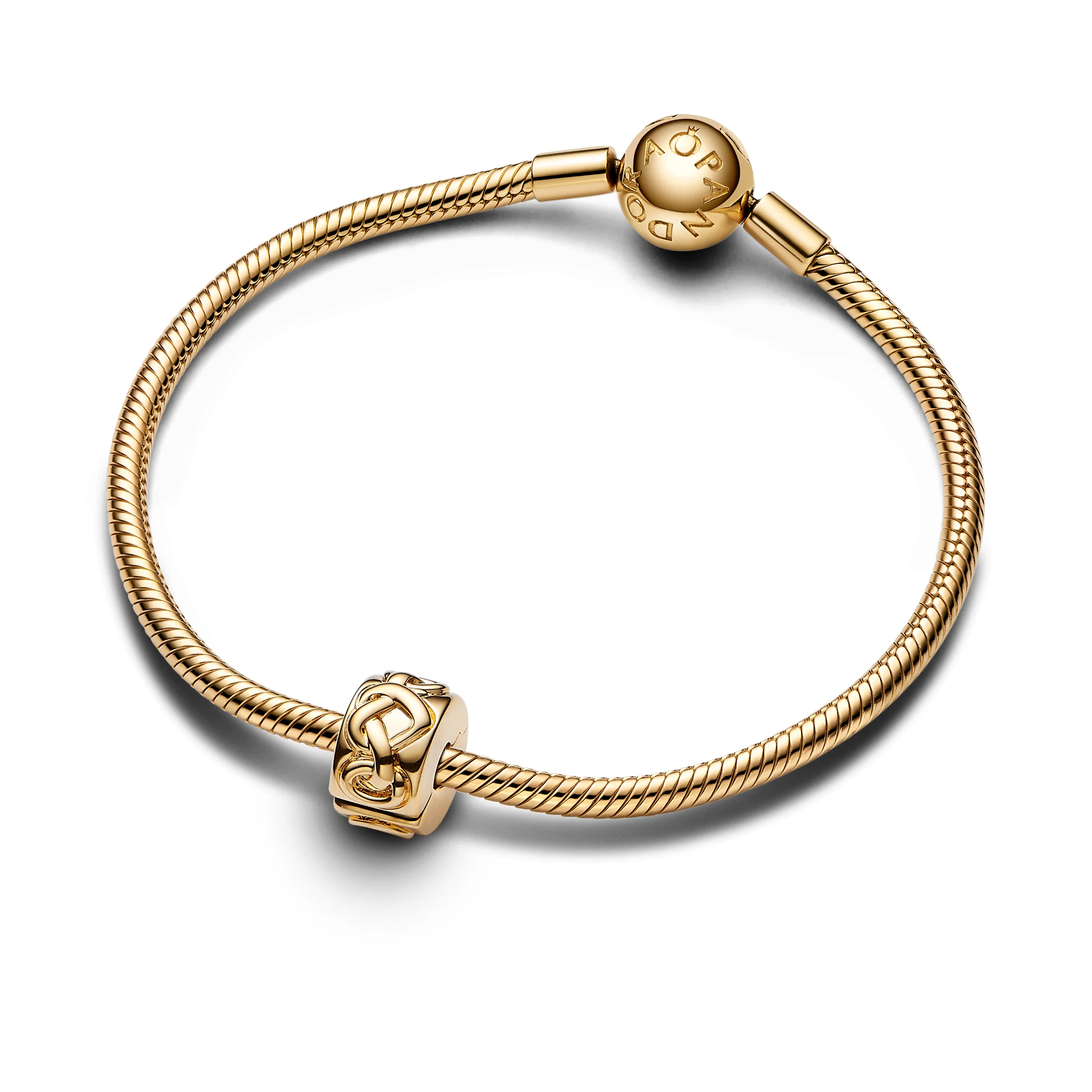 Knotted Hearts 14K Gold-Plated Clip - Image 3