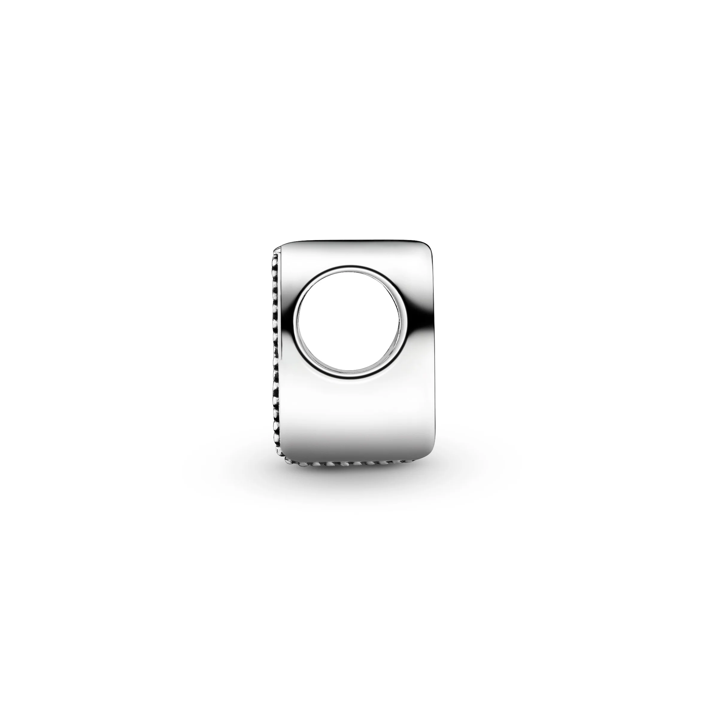 Letter E Silver Charm - Image 3