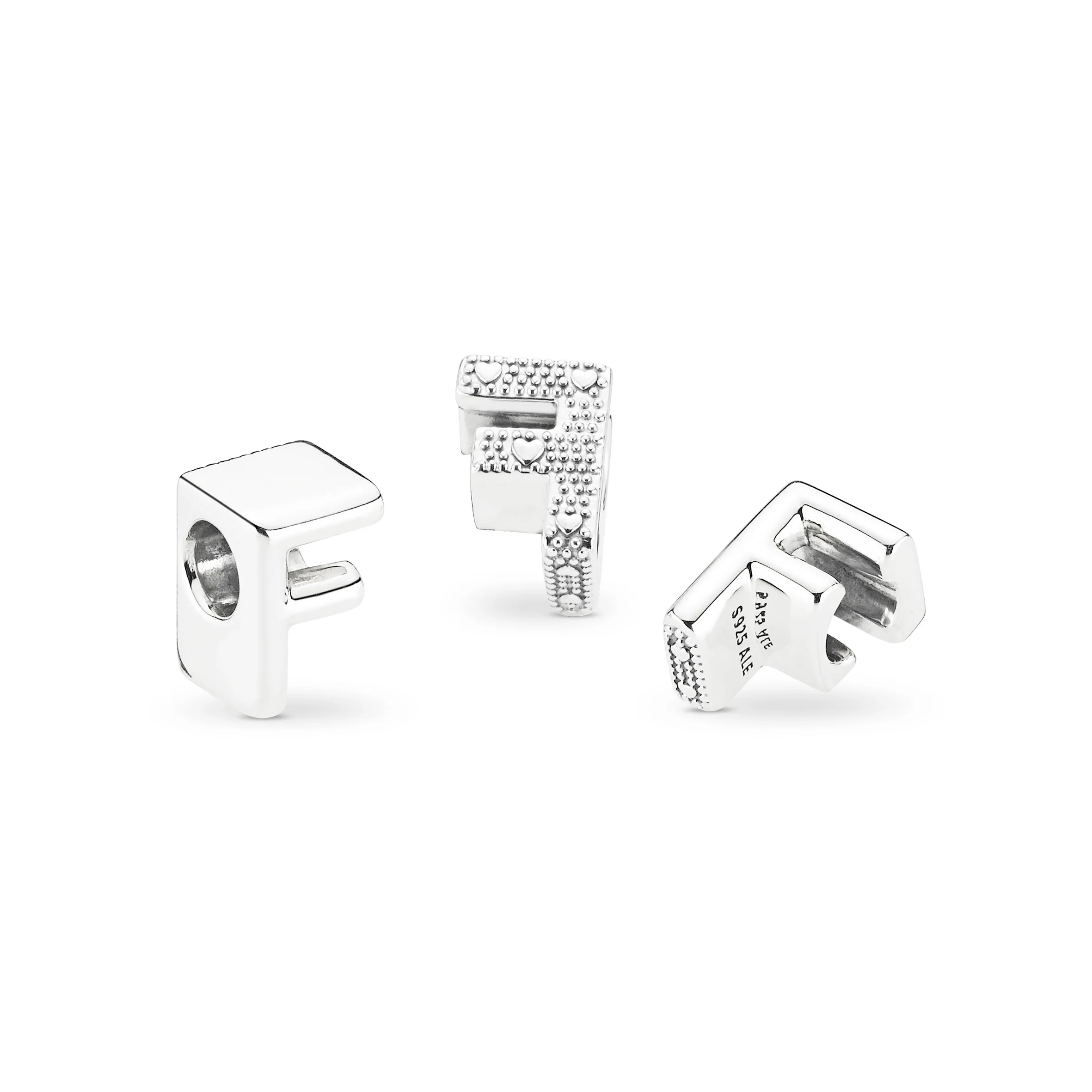 Letter F Silver Charm - Image 6