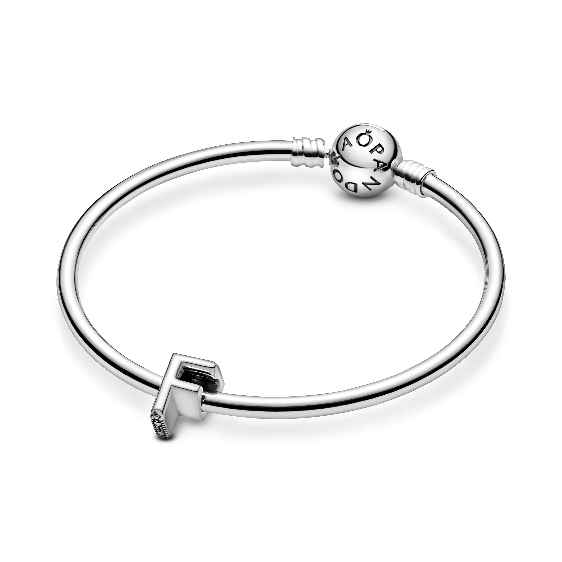 Letter F Silver Charm - Image 7