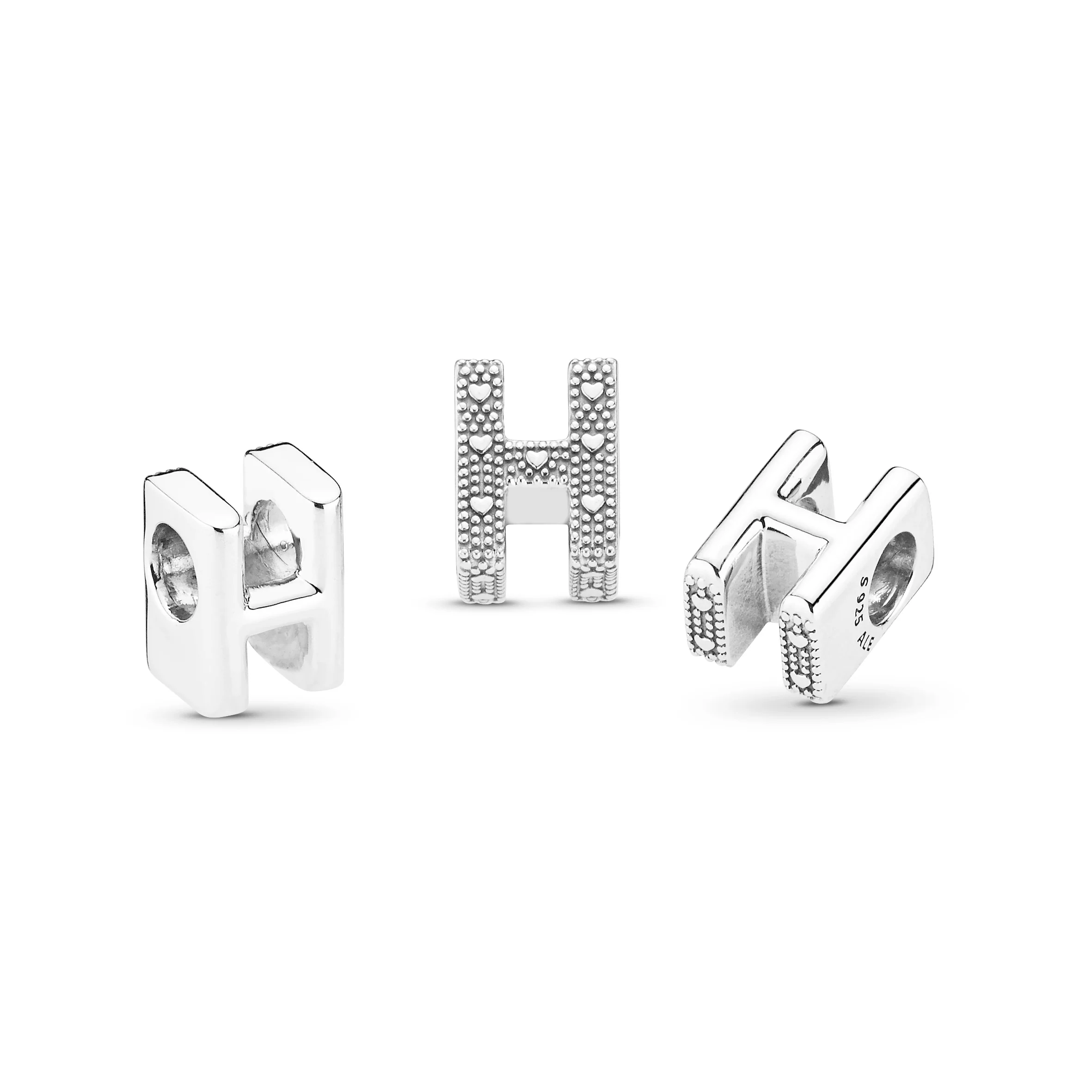 Letter H Silver Charm - Image 6