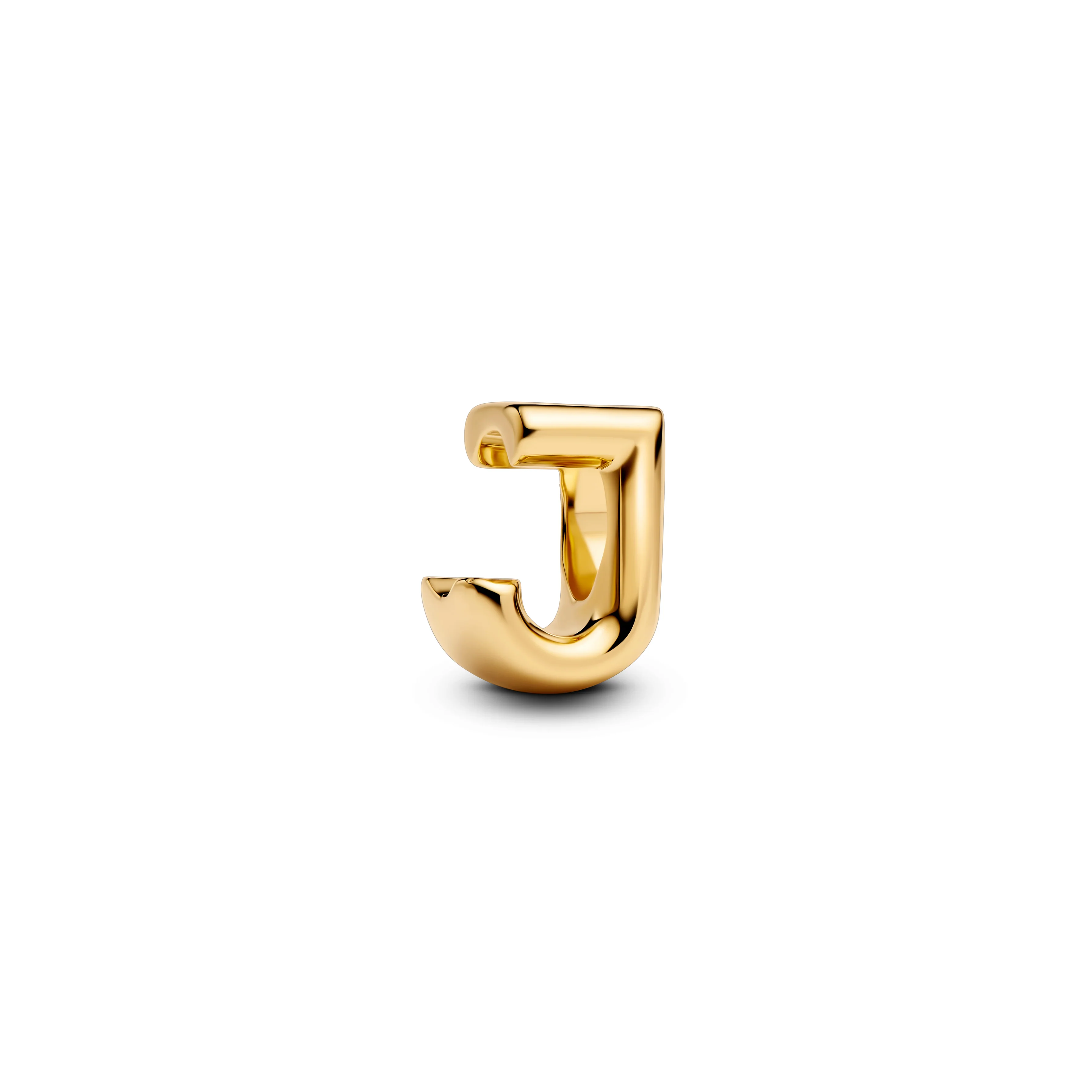 Letter J 14K Gold-Plated Charm - Image 5