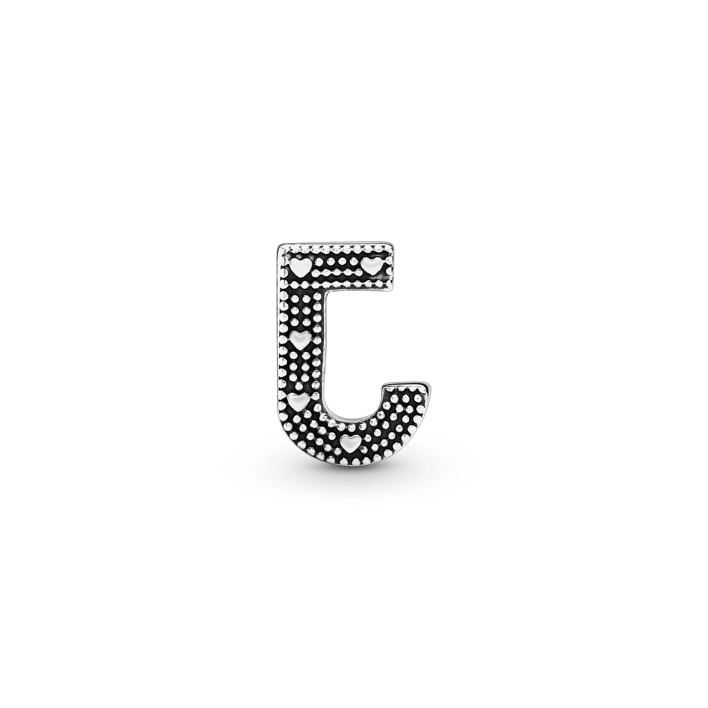 Letter J Silver Charm - Image 3