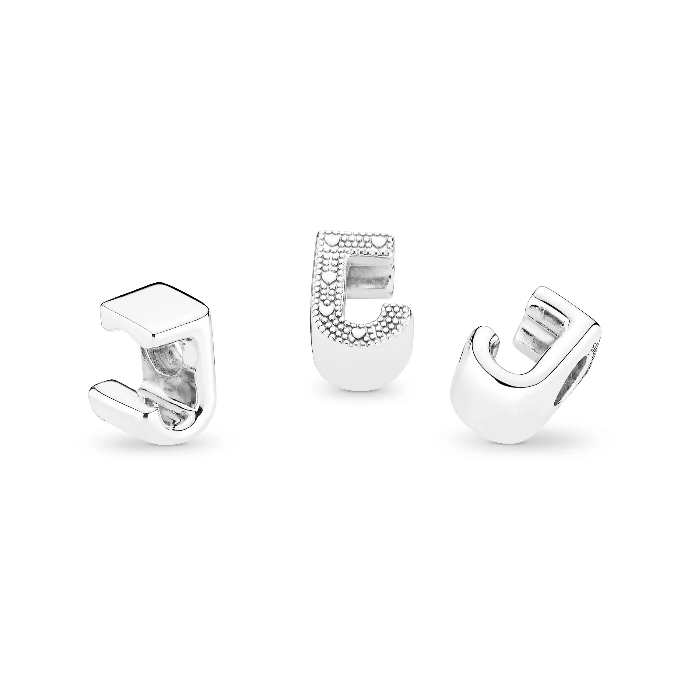 Letter J Silver Charm - Image 4