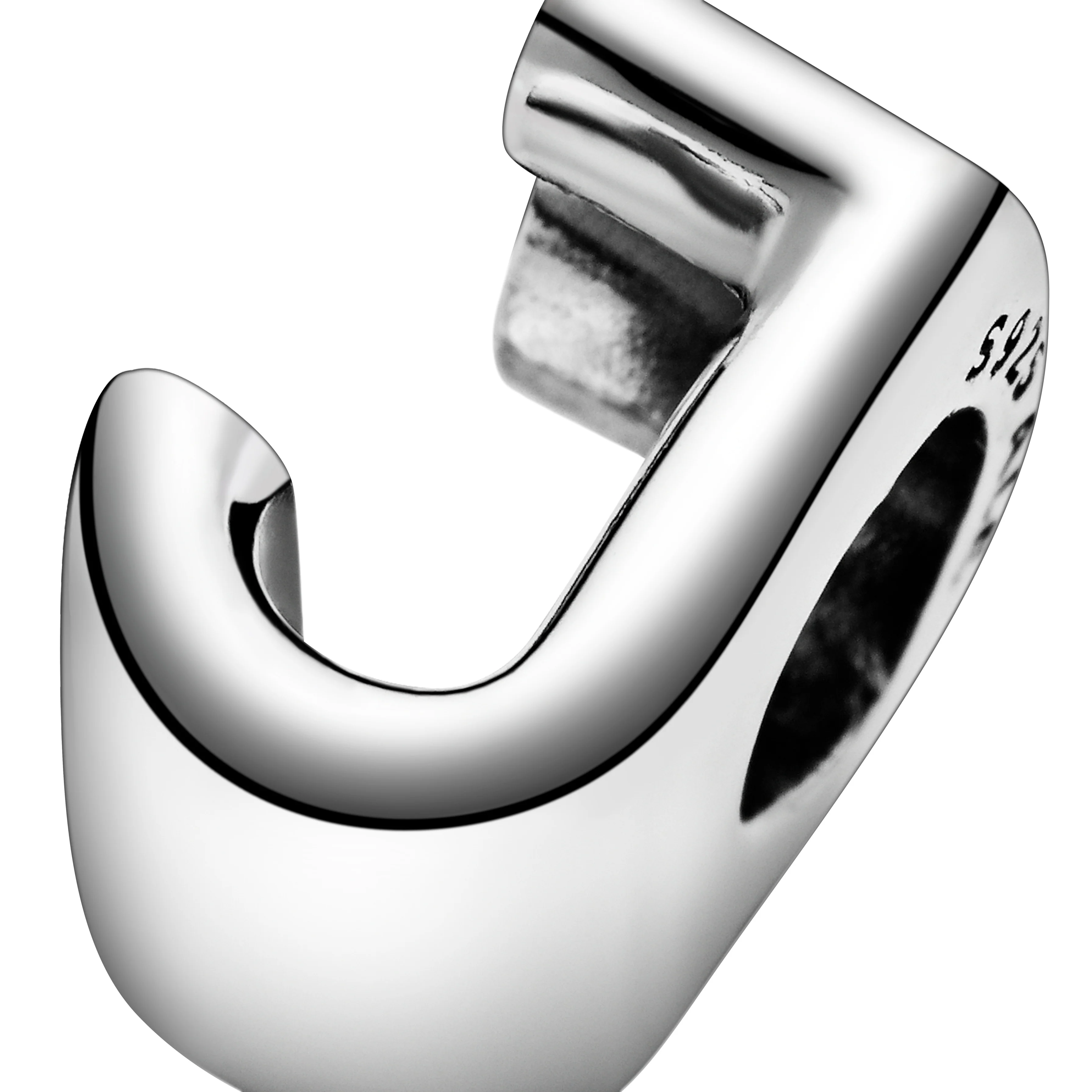 Letter J Silver Charm - Image 6