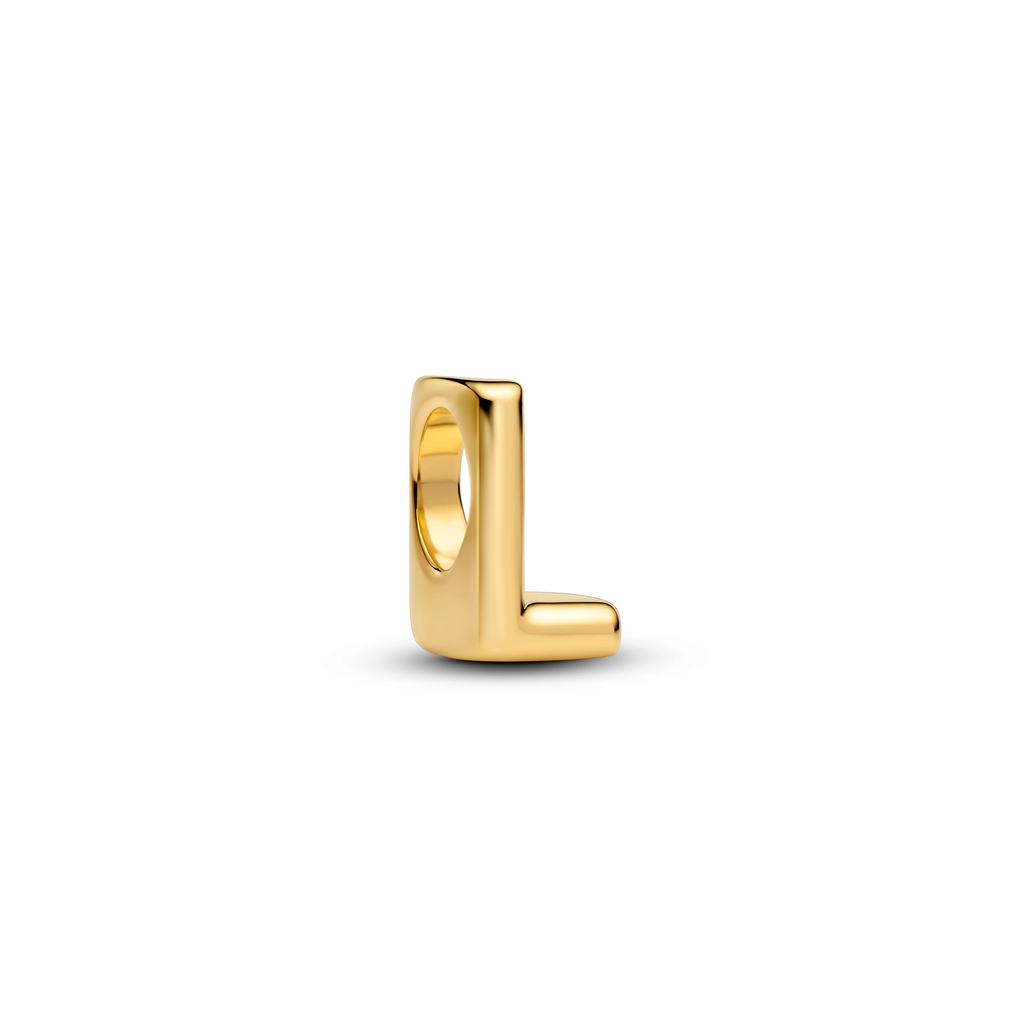 Letter L 14K Gold-Plated Charm - Image 5