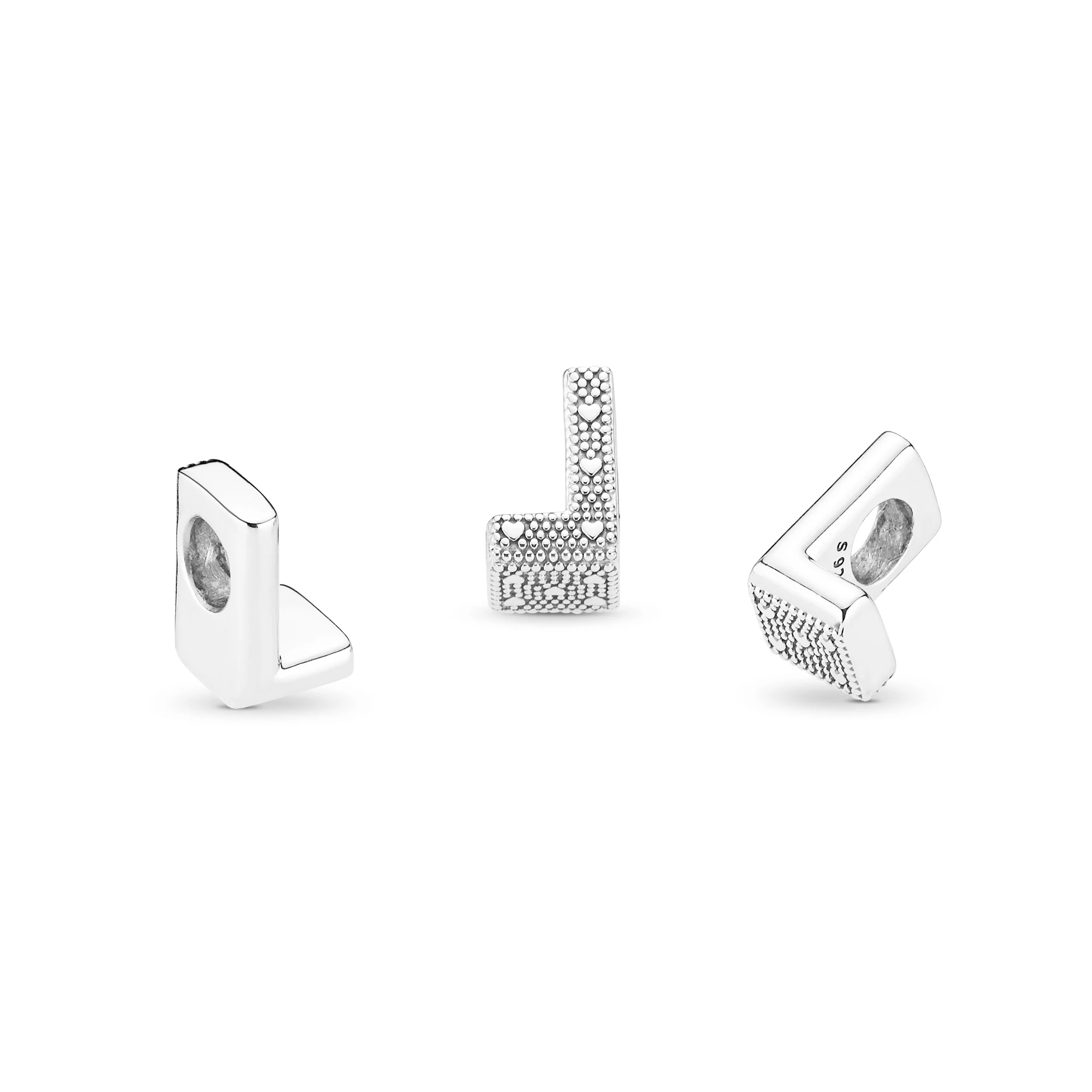 Letter L Silver Charm - Image 4
