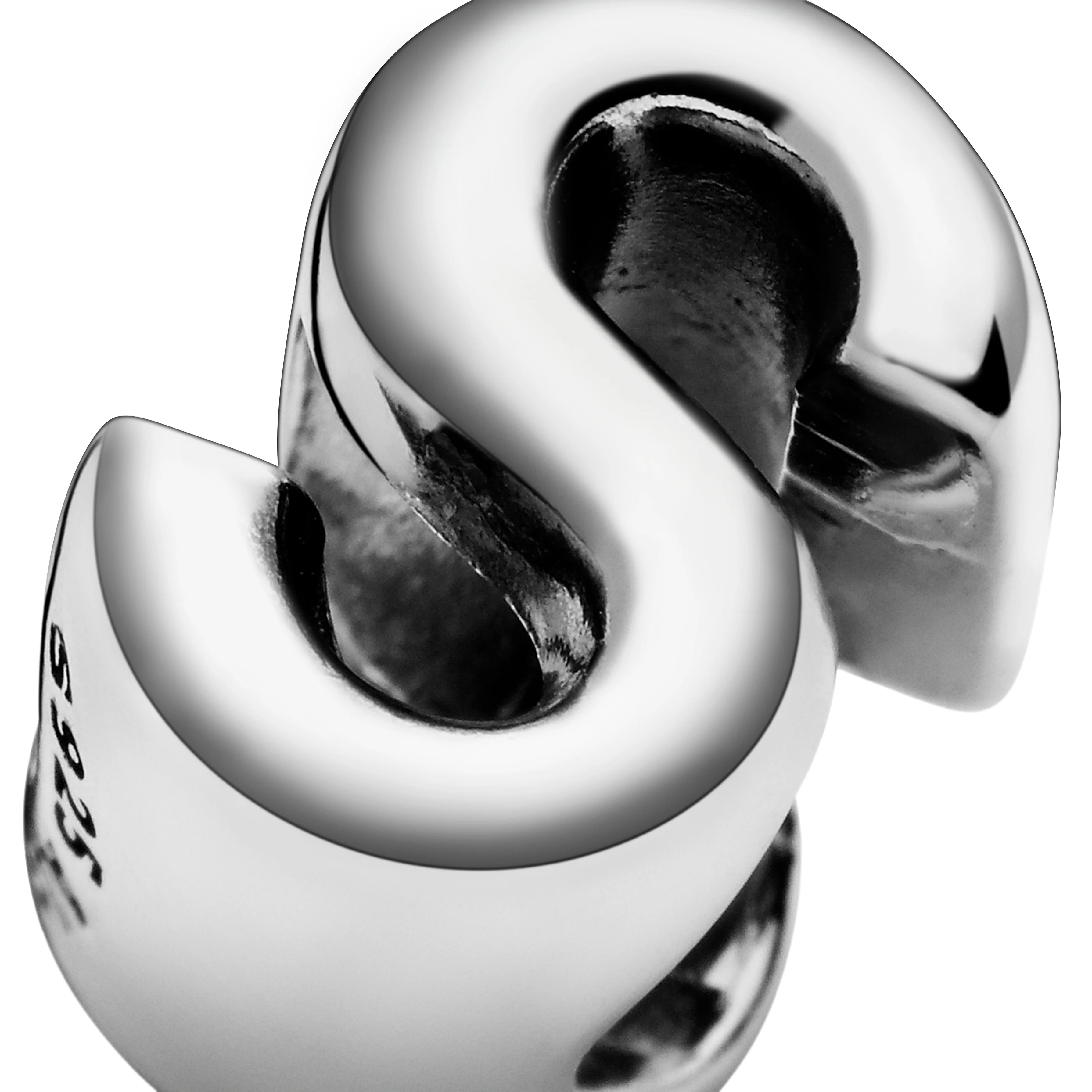 Letter S Silver Charm - Image 6