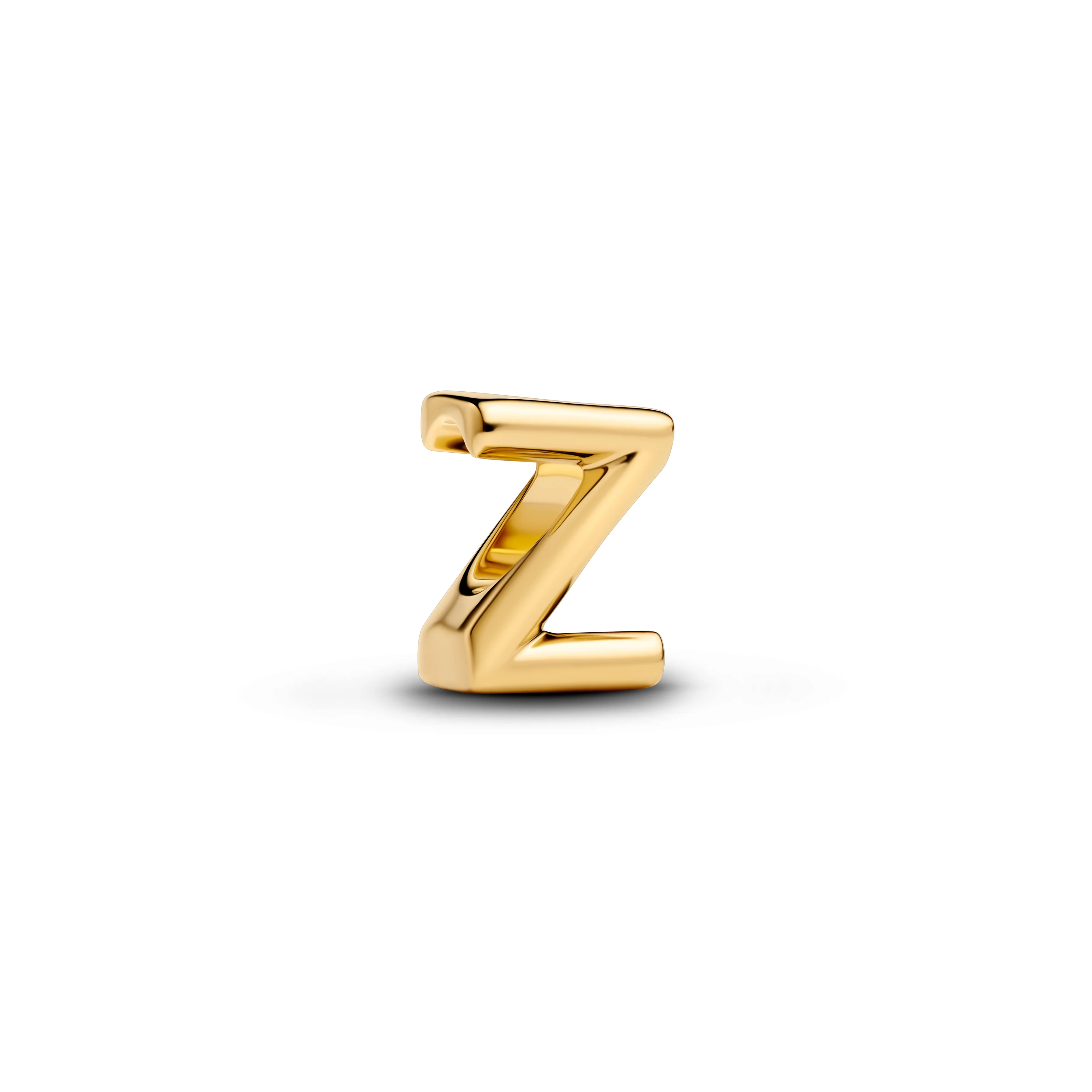 Letter Z 14K Gold-Plated Charm - Image 4