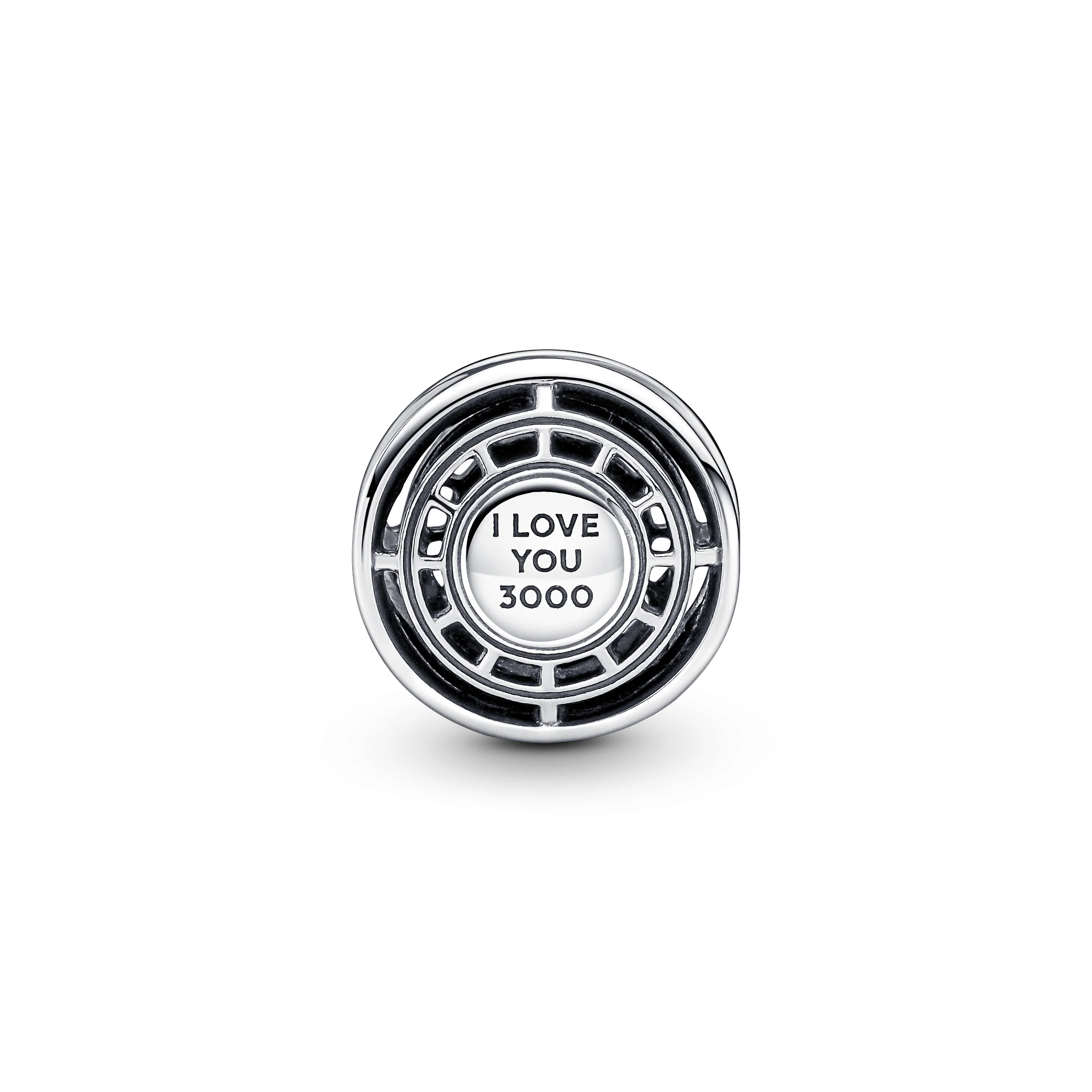 Marvel Arc Reactor Sterling Silver Charm With Blue Enamel - Image 6