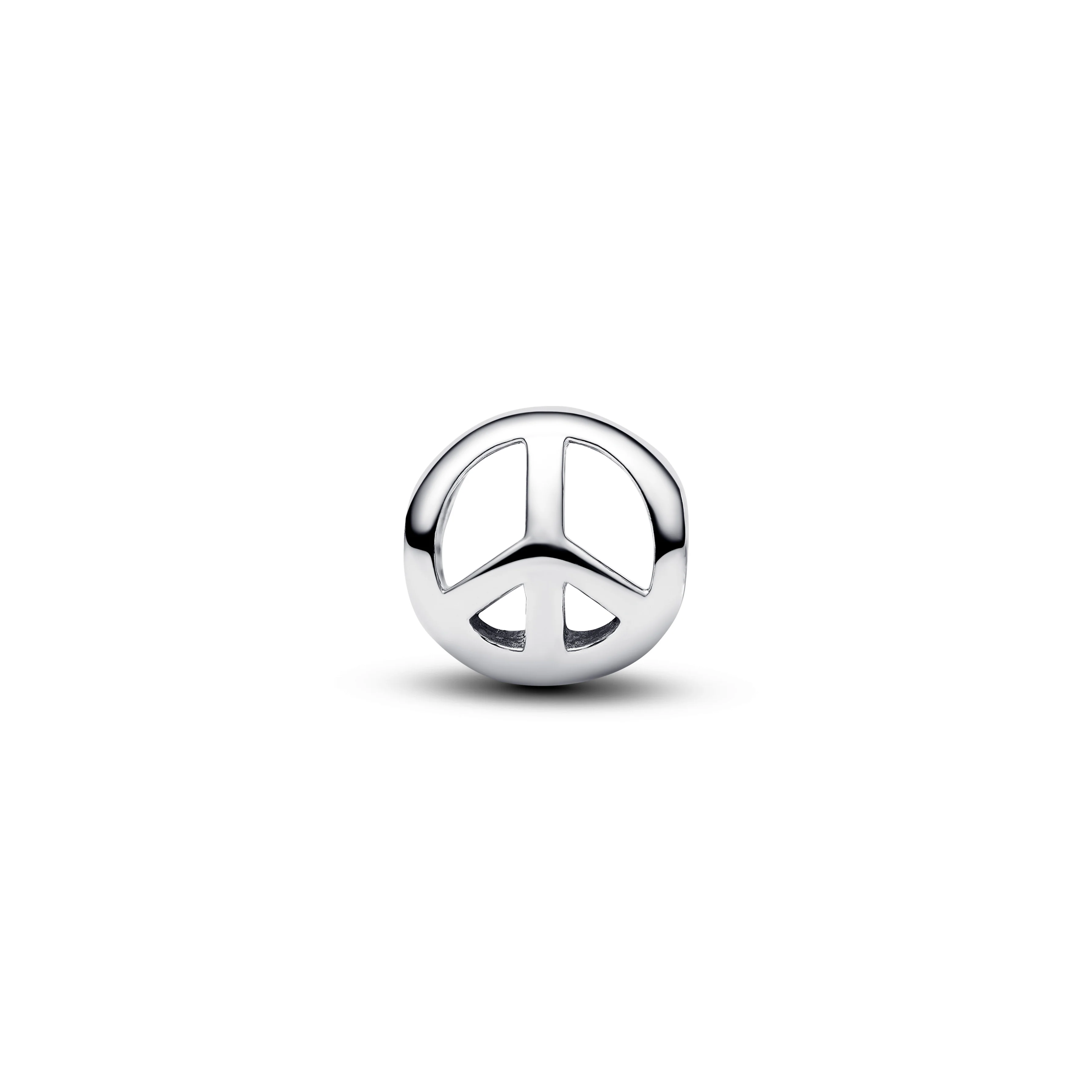 Peace Symbol Sterling Silver Mini Charm