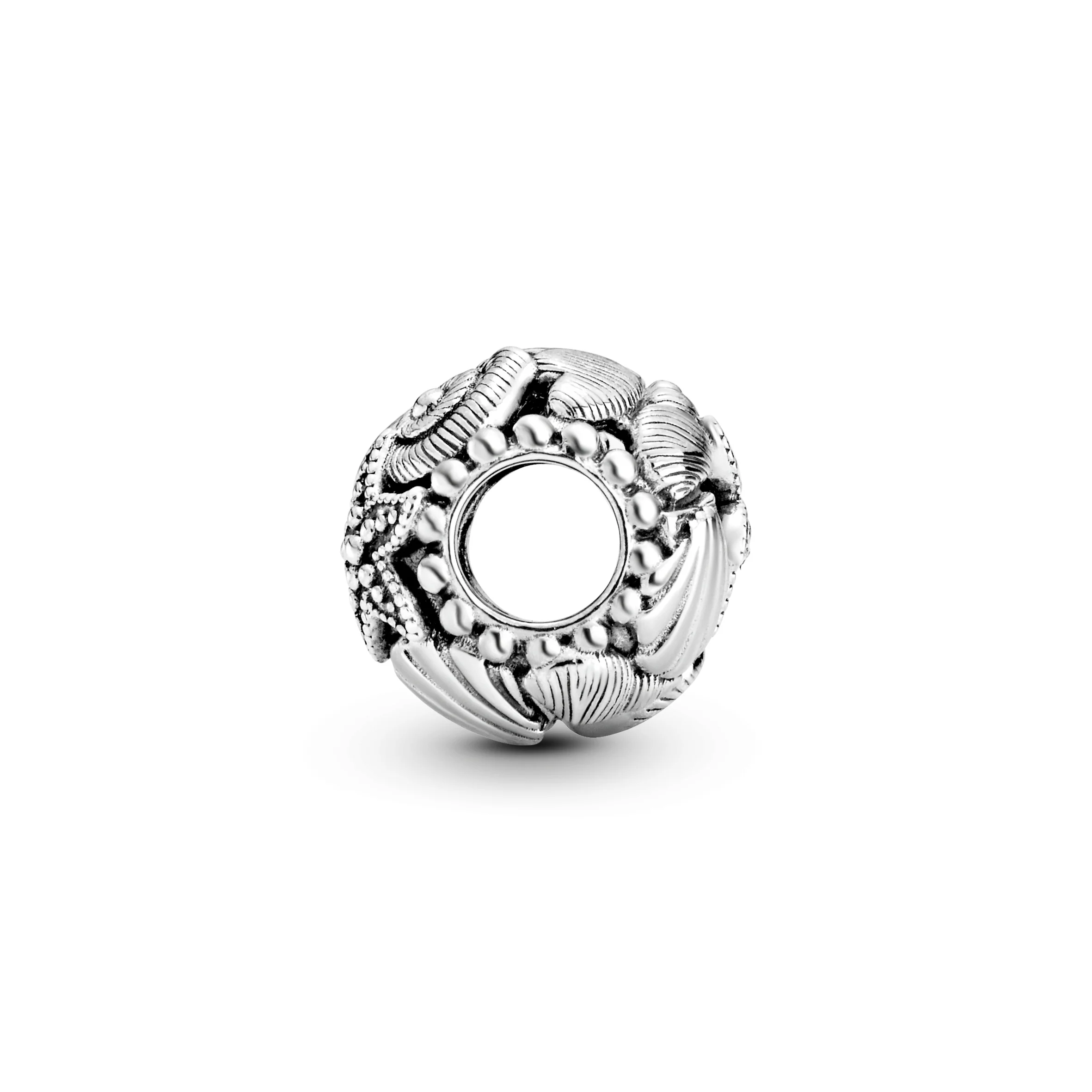 Shell And Starfish Sterling Silver Charm - Image 3