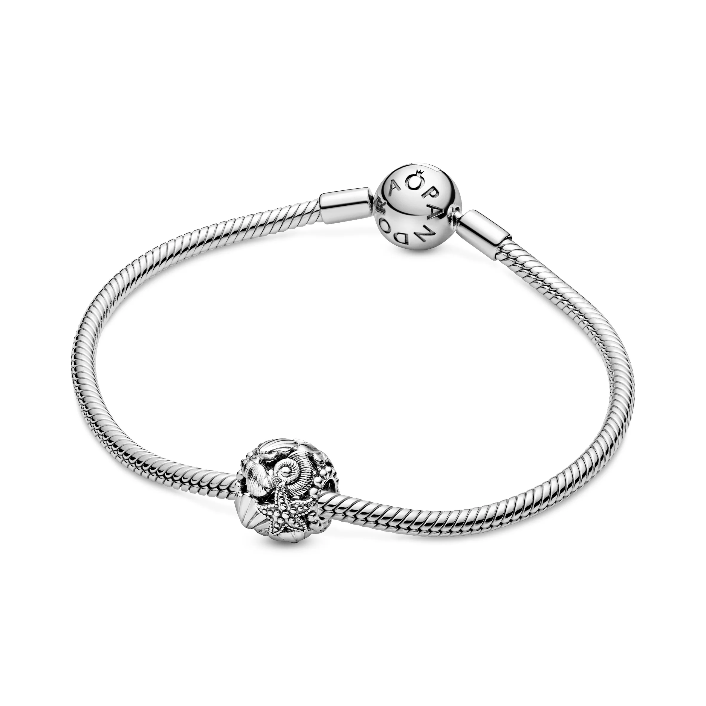 Shell And Starfish Sterling Silver Charm - Image 6