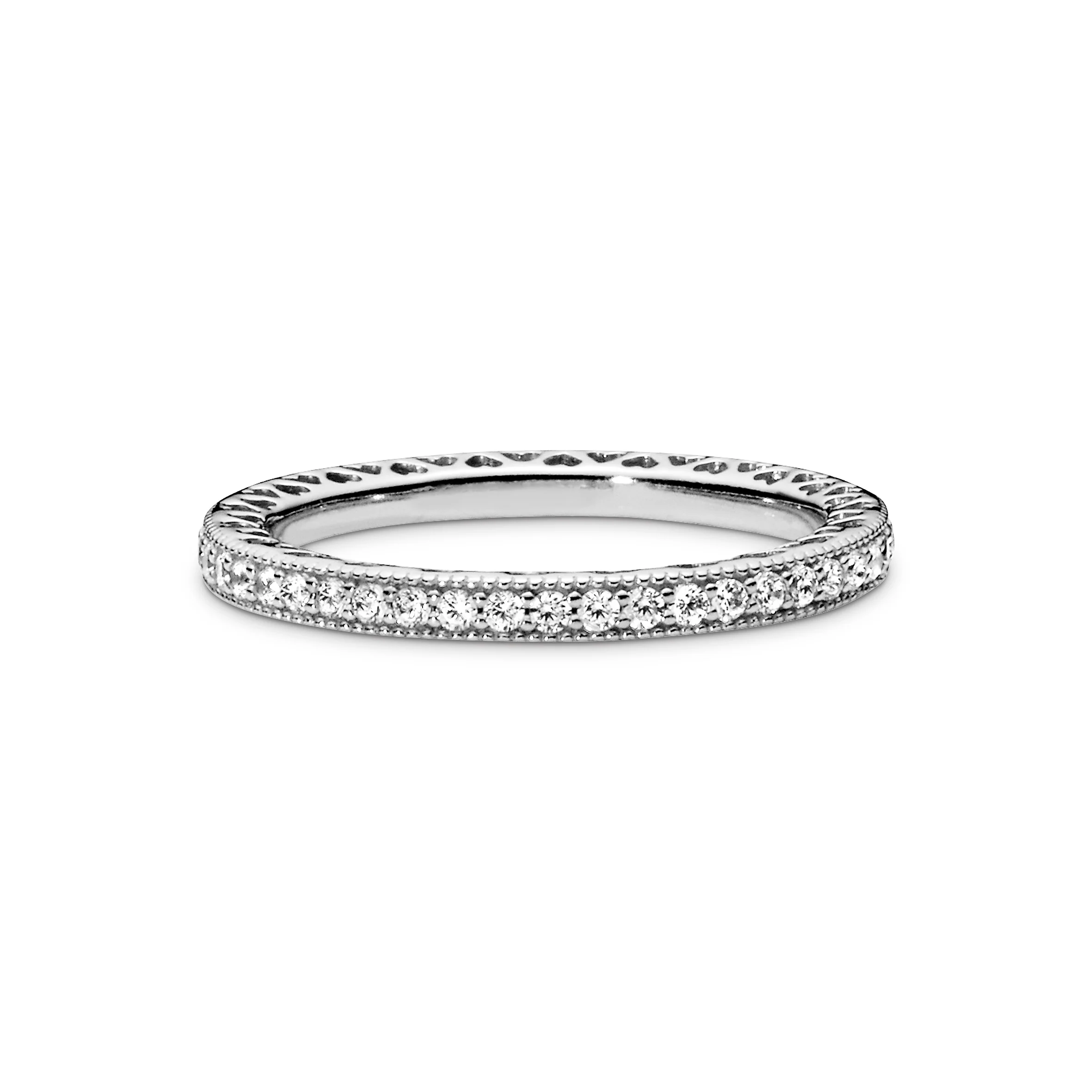Silver Ring With Clear Cubic Zirconia - Image 3