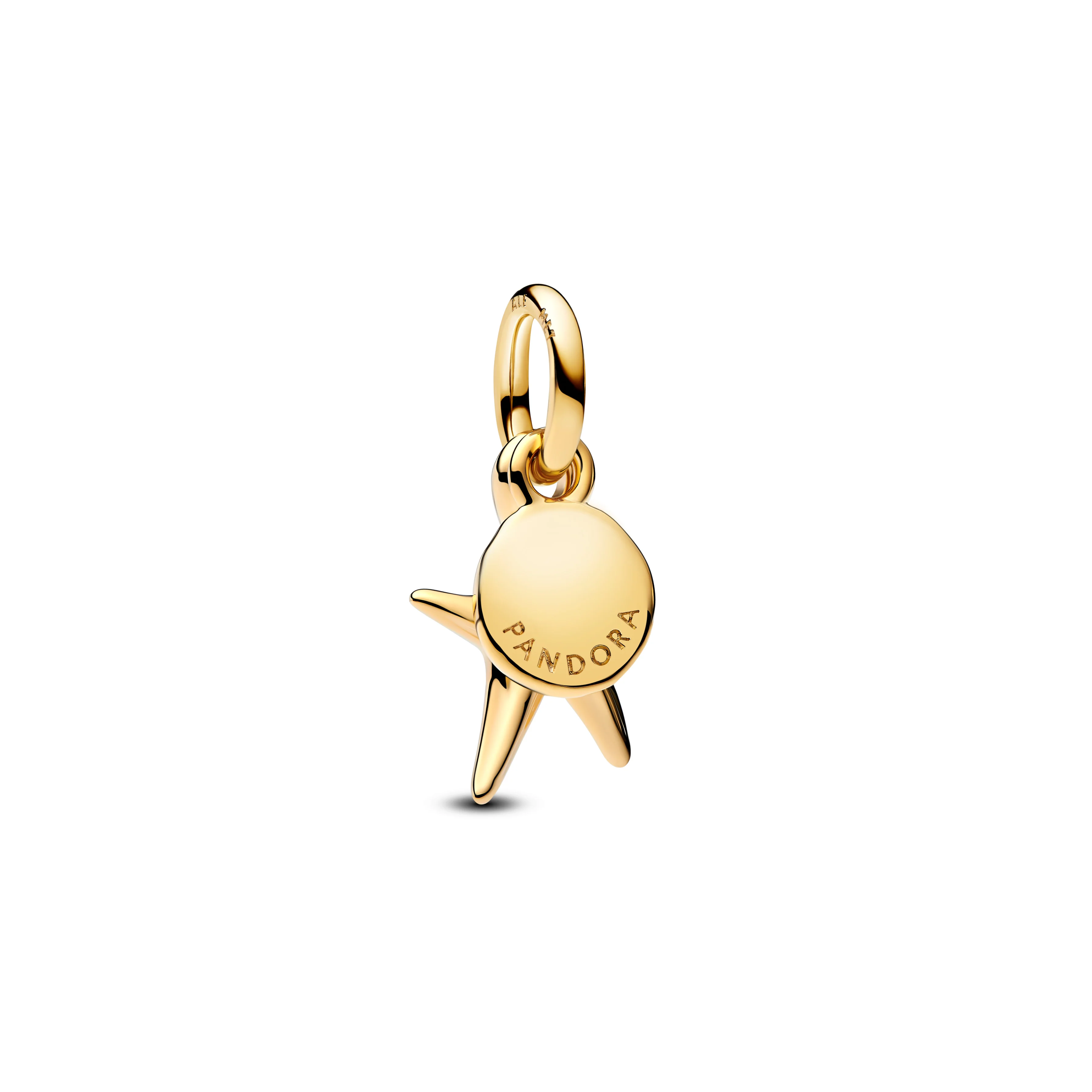 Starfish 14K Gold-Plated Double Dangle With Clear Cubic Zirconia - Image 4