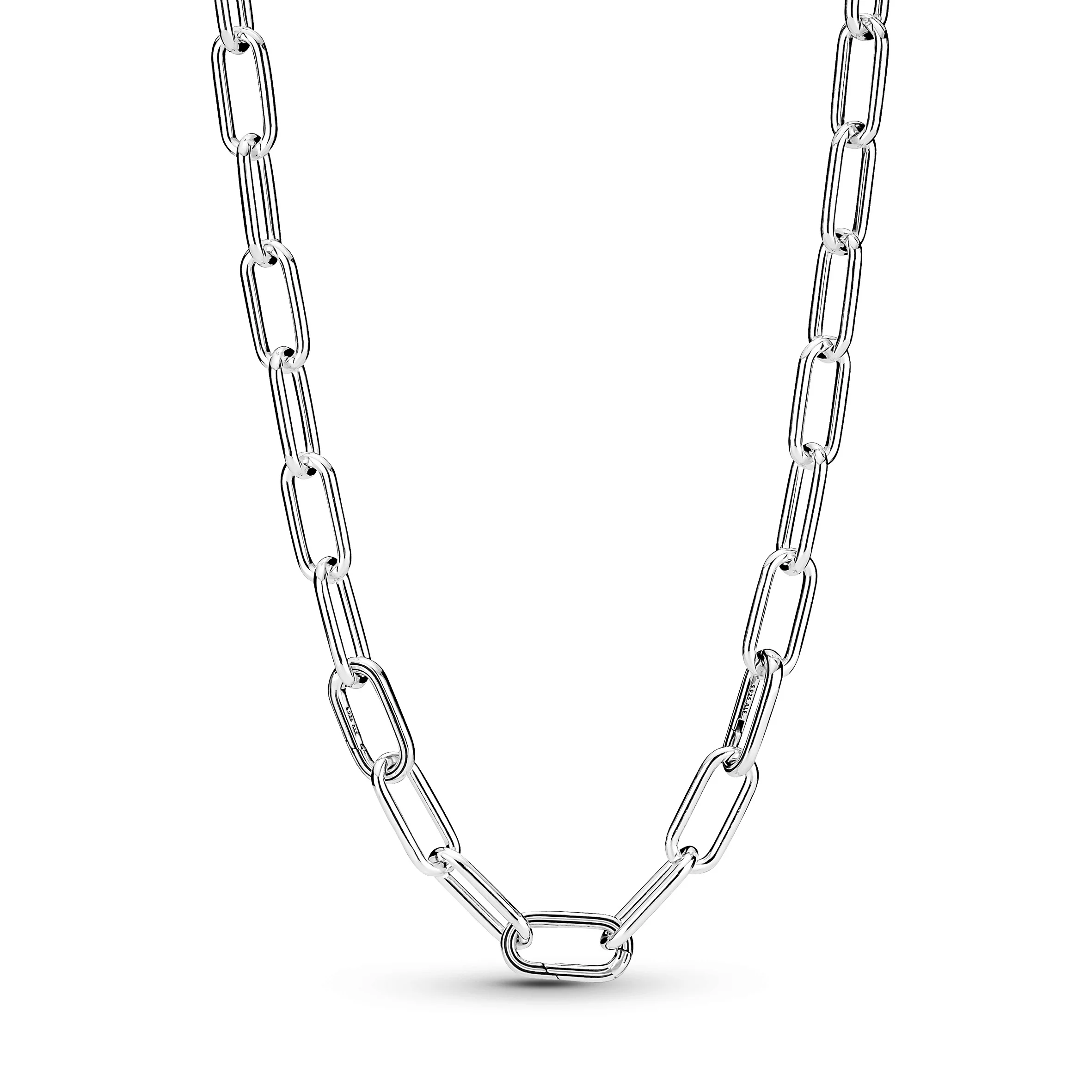 Sterling Silver Large Link Necklace - Image 2