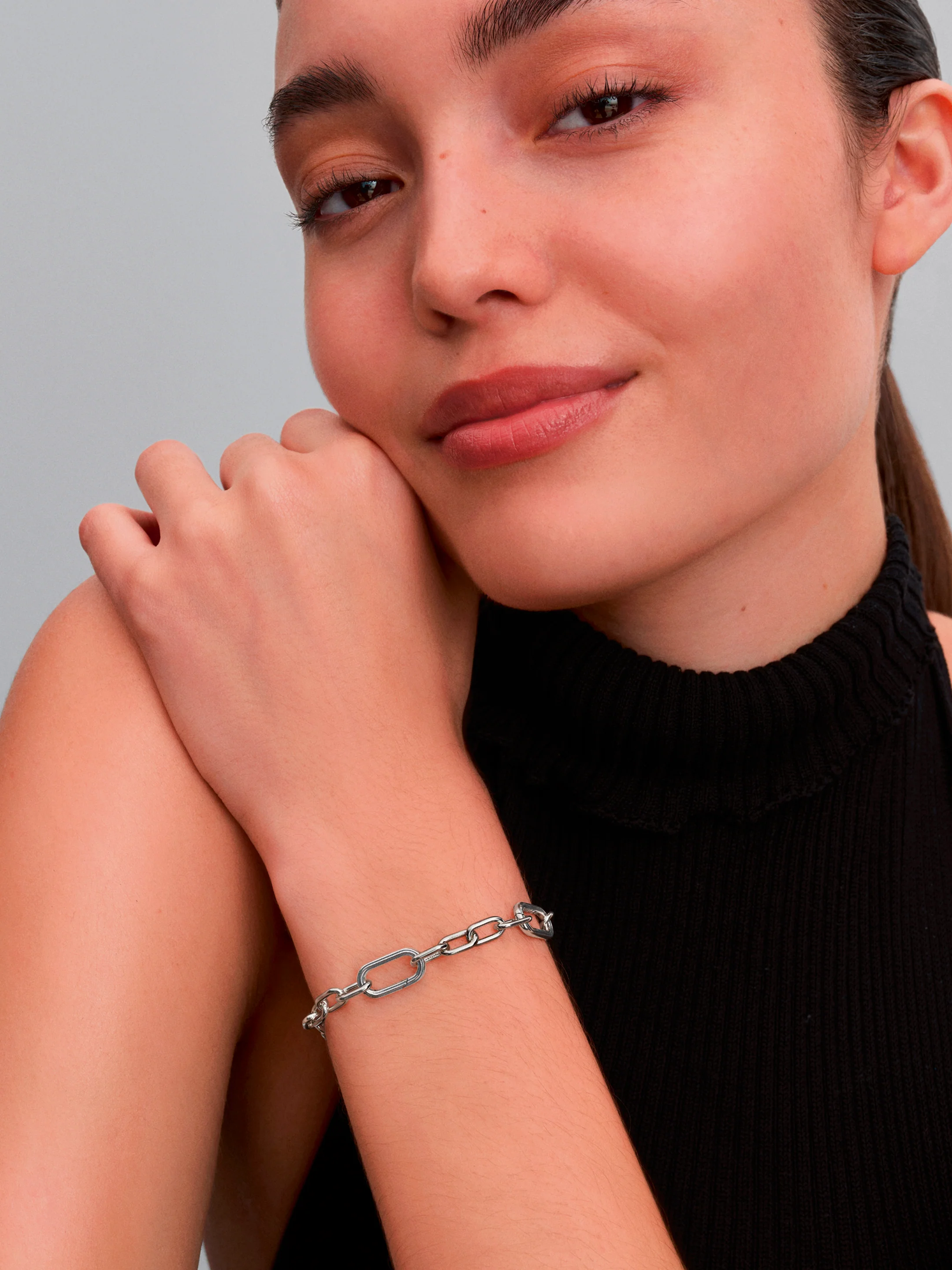 Sterling Silver Link Bracelet - Image 2