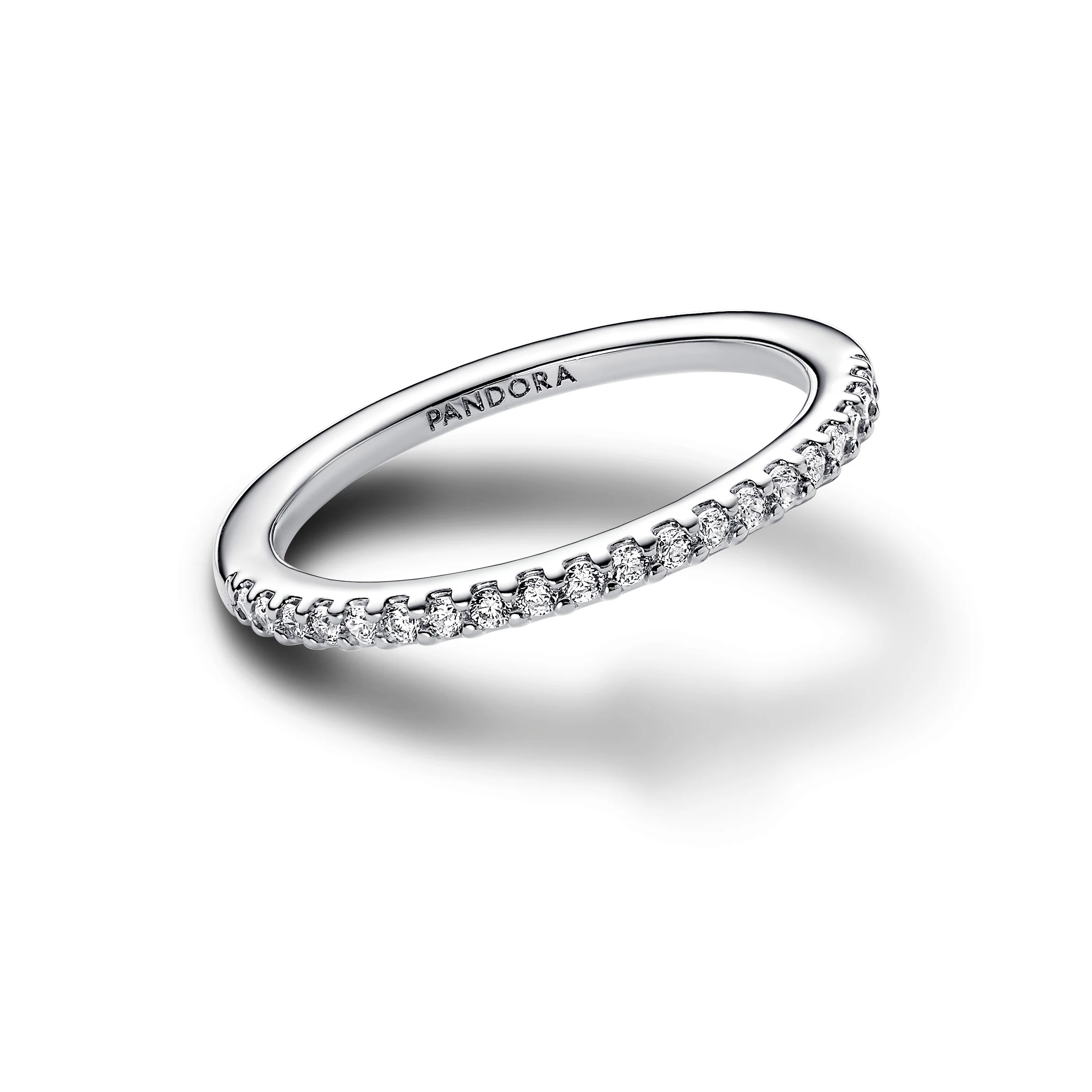 Sterling Silver Ring With Clear Cubic Zirconia - Image 3