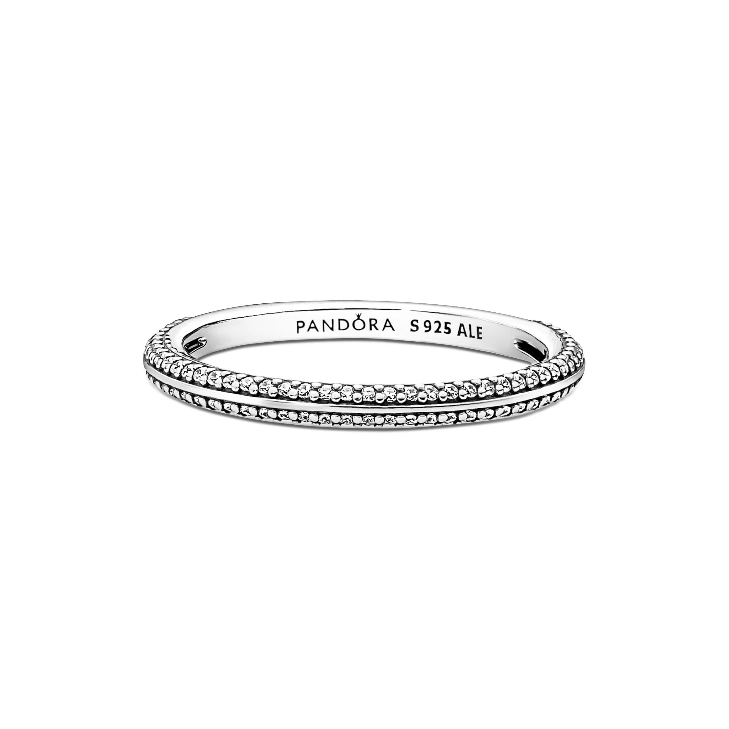 Sterling Silver Ring With Clear Cubic Zirconia - Image 2