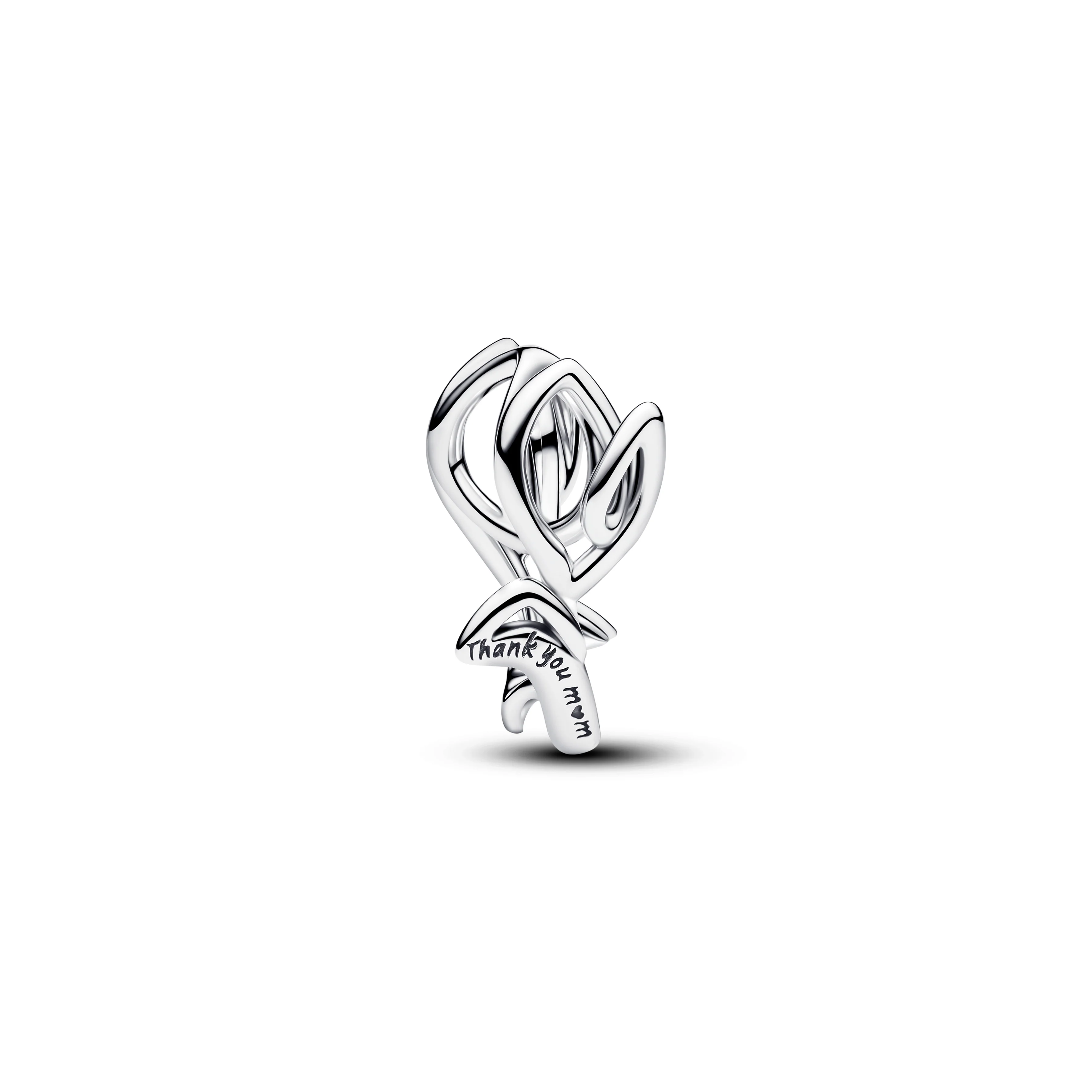 Tulip Sterling Silver Charm - Image 2