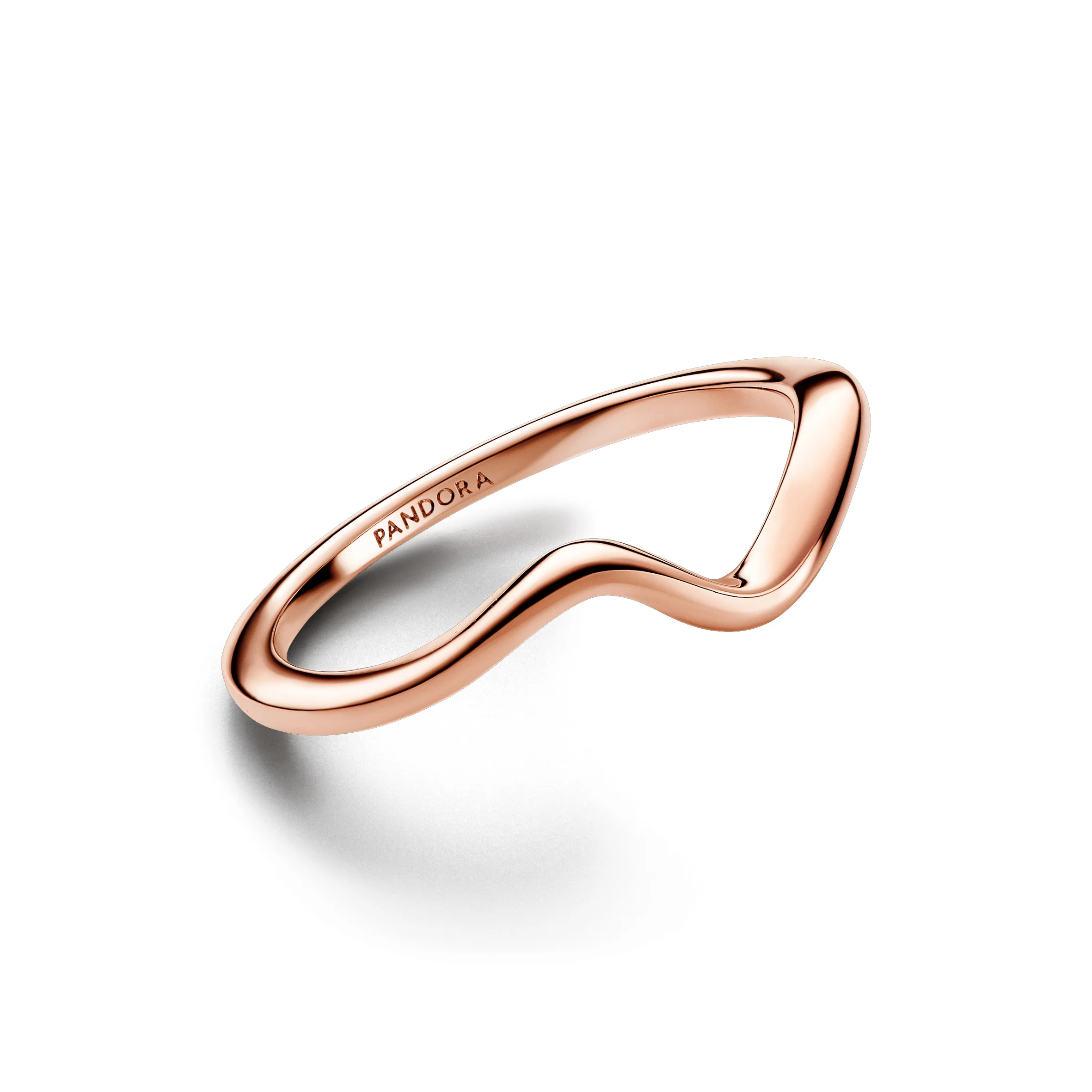 Wave 14K Rose Gold-Plated Ring - Image 3